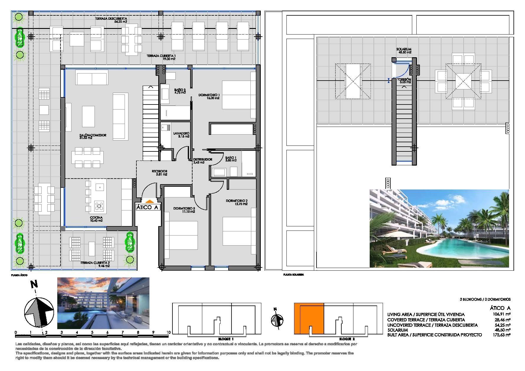 penthouse for sale in Mar De Cristal