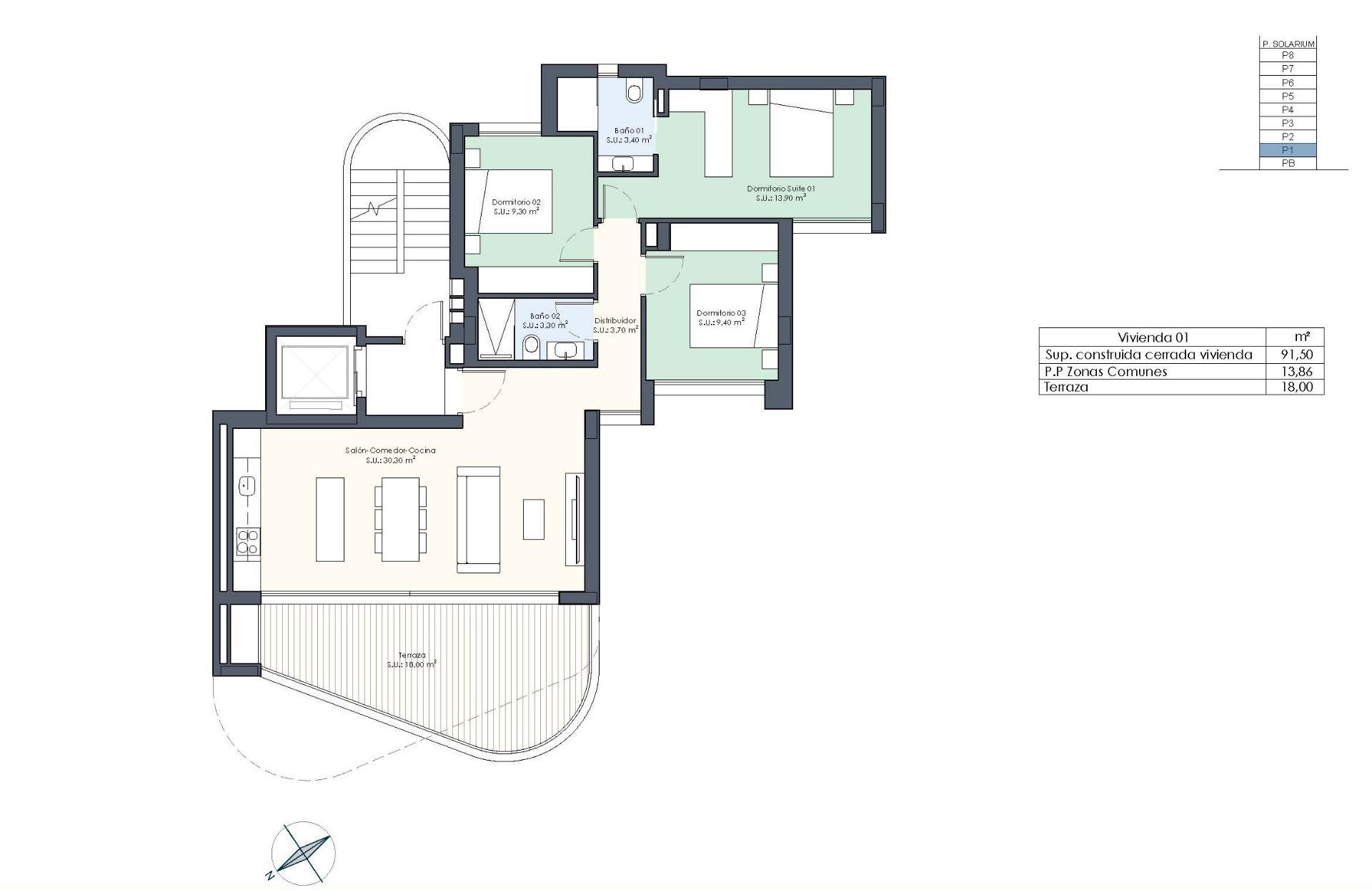 apartment for sale in Avenida del Puerto