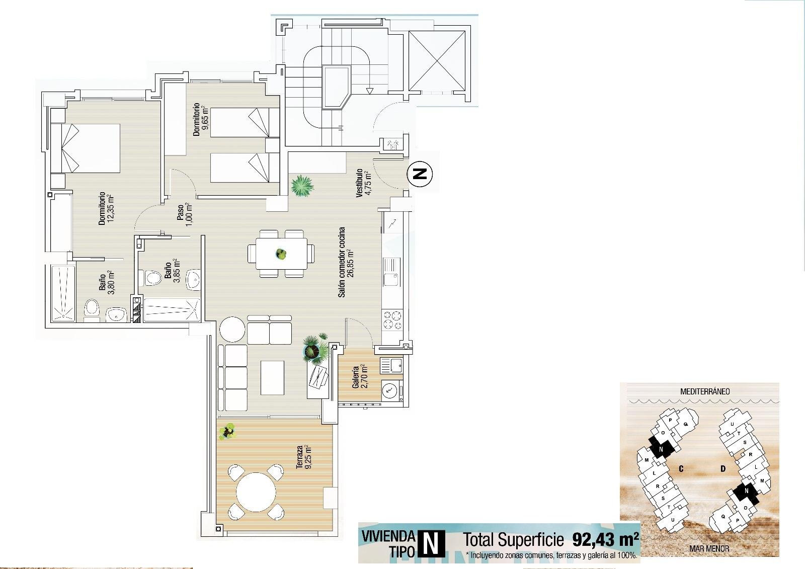 apartment for sale in La Manga