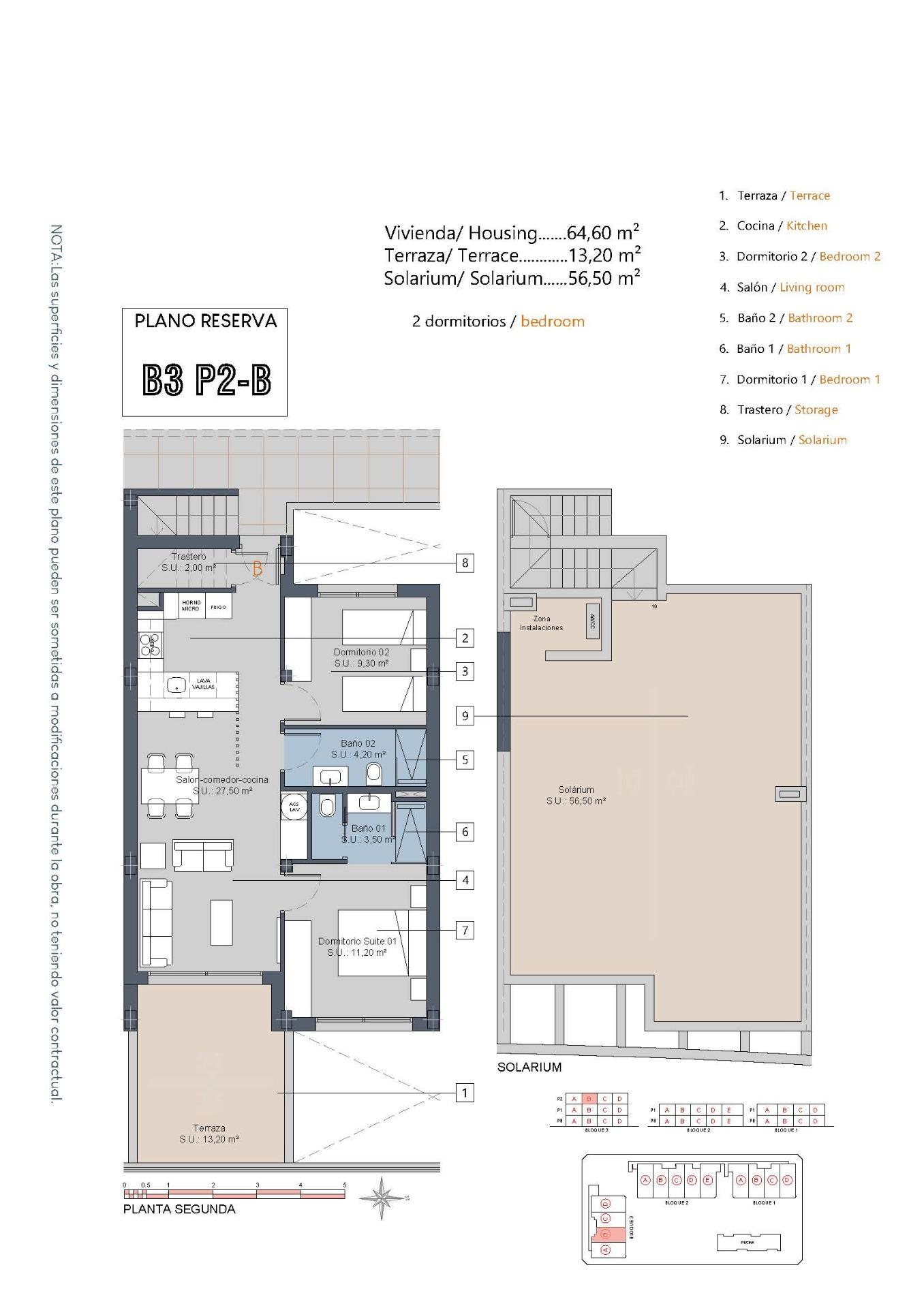 penthouse for sale in Serena Golf
