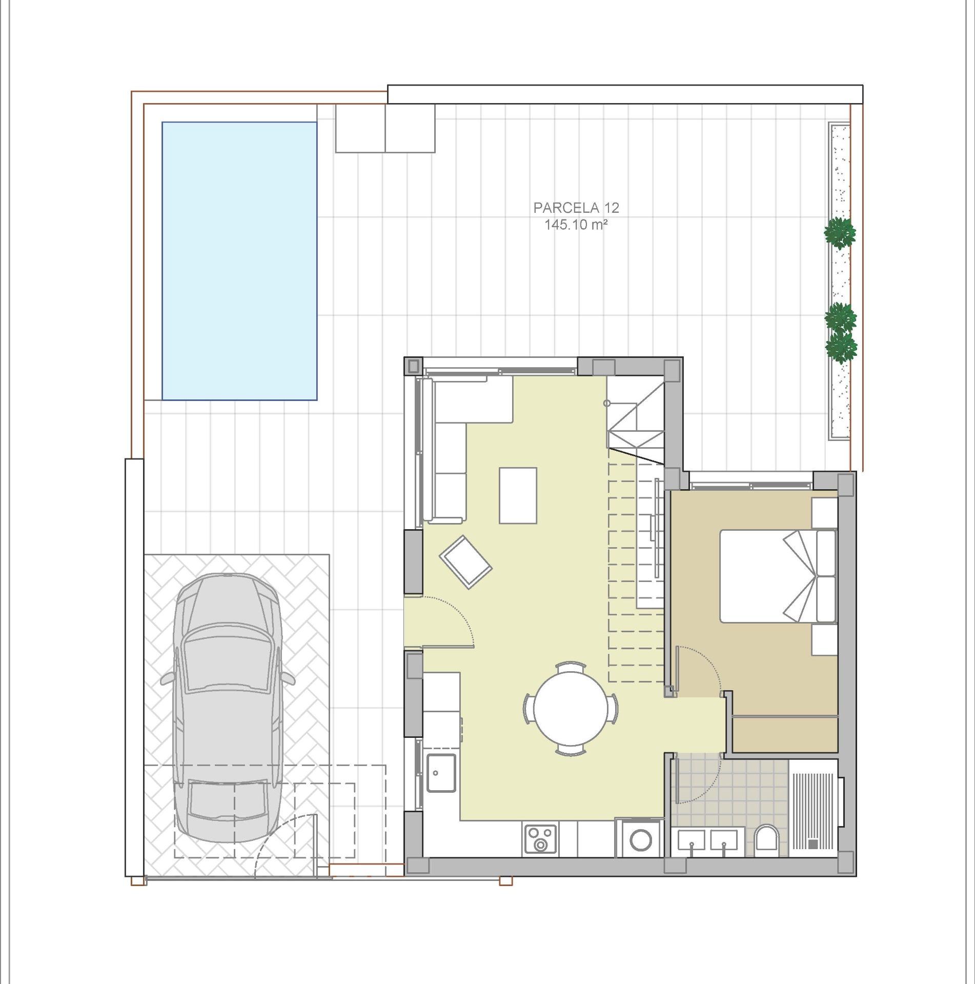 Semidetached for sale in Vistabella Golf