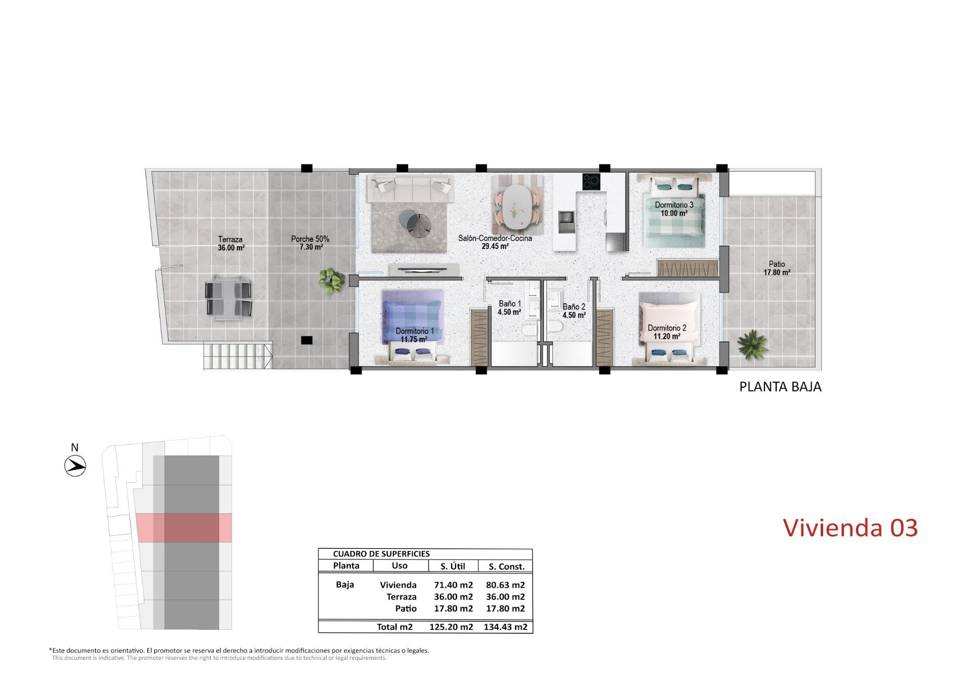 Ground Floor Bungalow for sale in pueblo