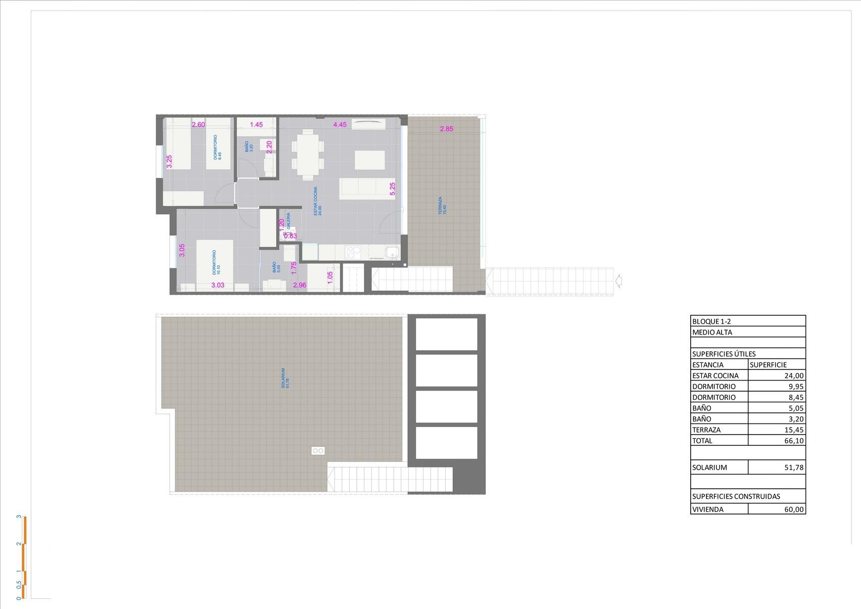 Top Floor Bungalow for sale in pueblo