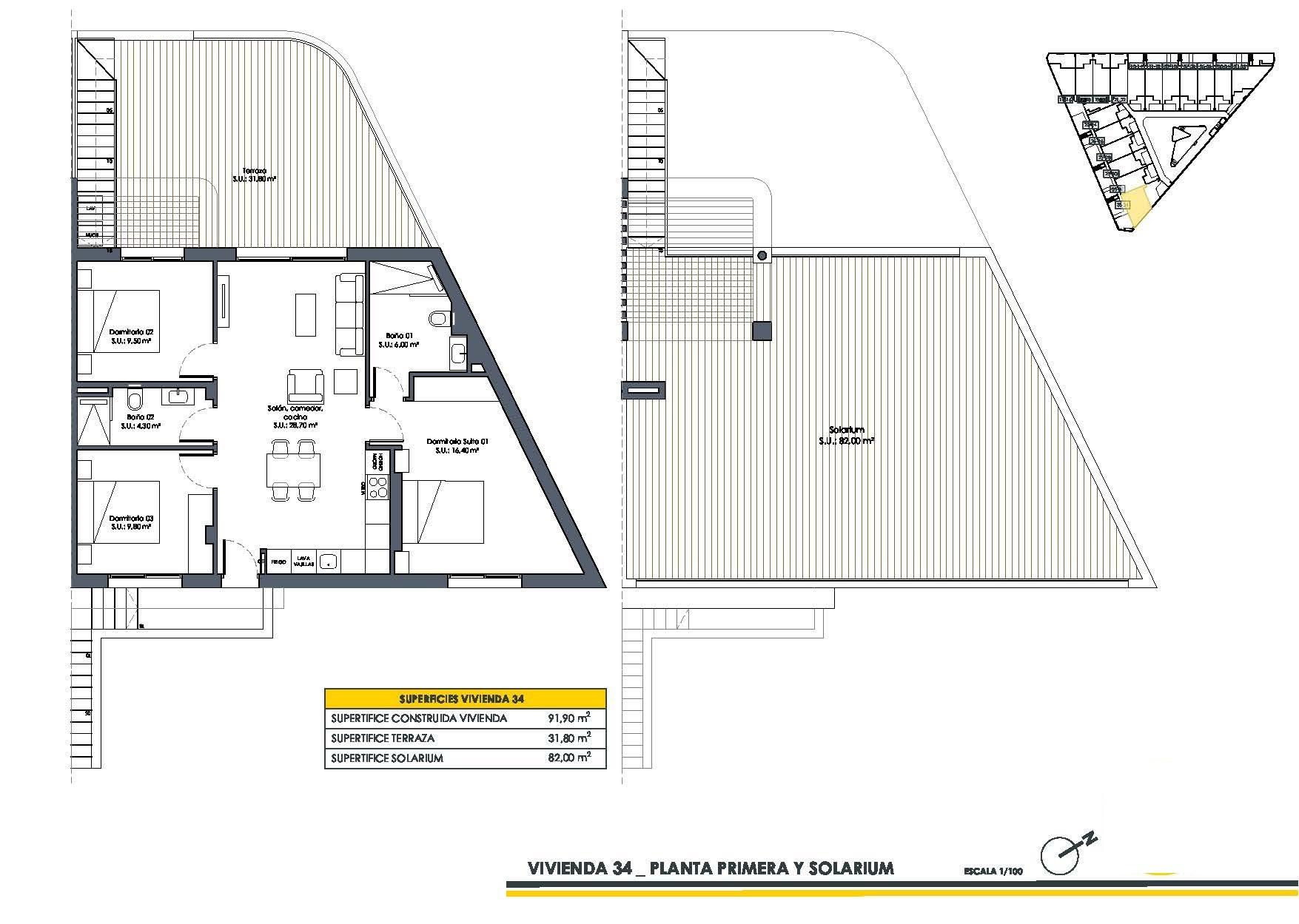 Top Floor Bungalow for sale in Pueblo