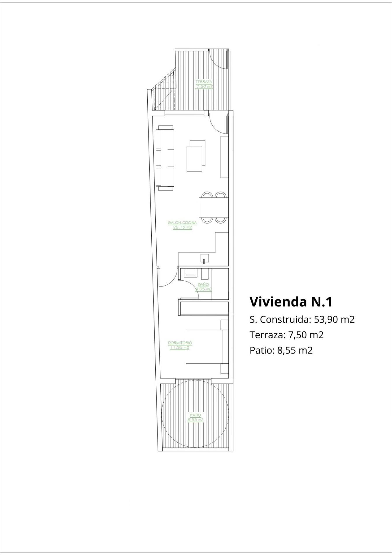 Ground Floor Bungalow for sale in Los Antolinos