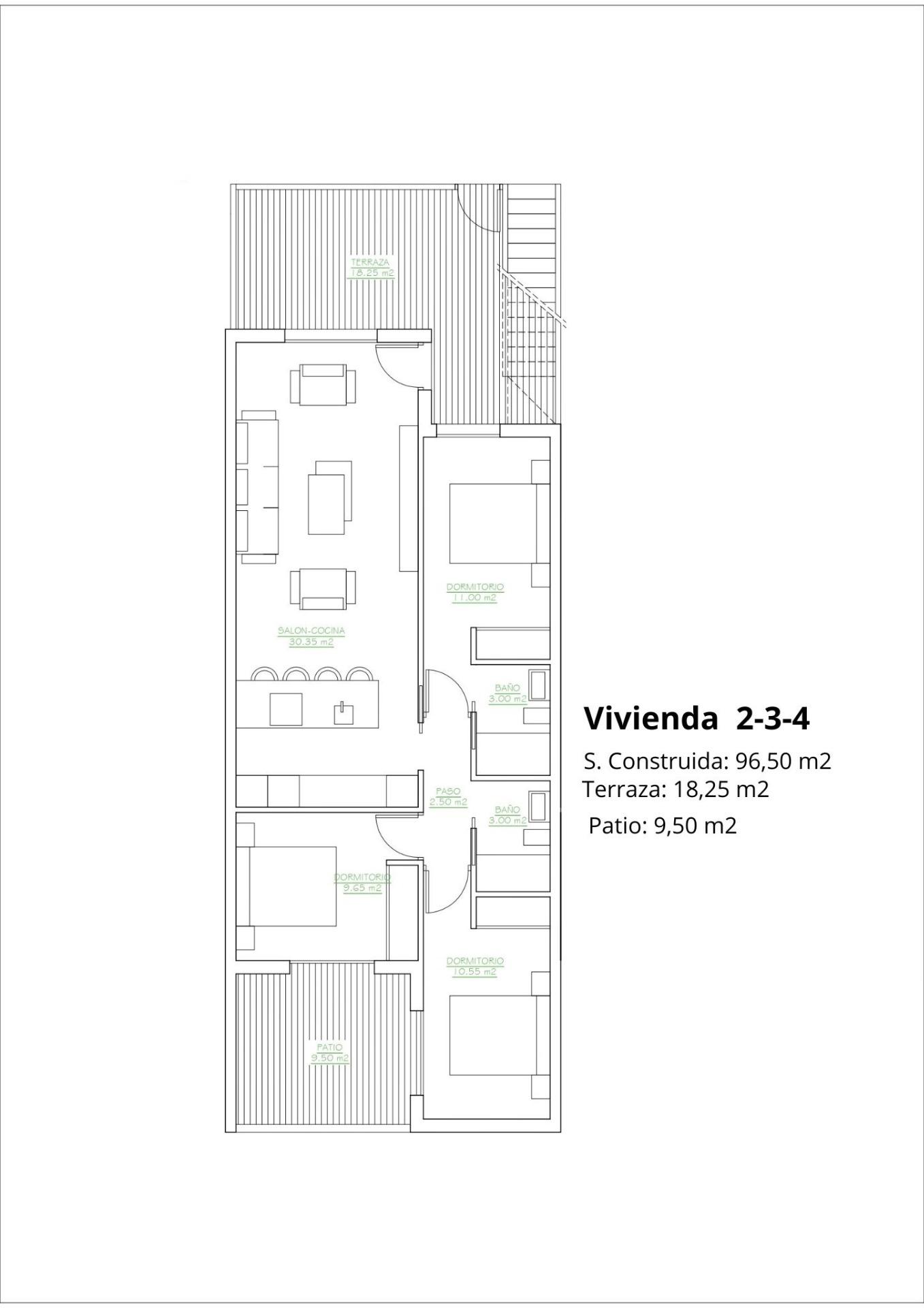 Ground Floor Bungalow for sale in Los Antolinos