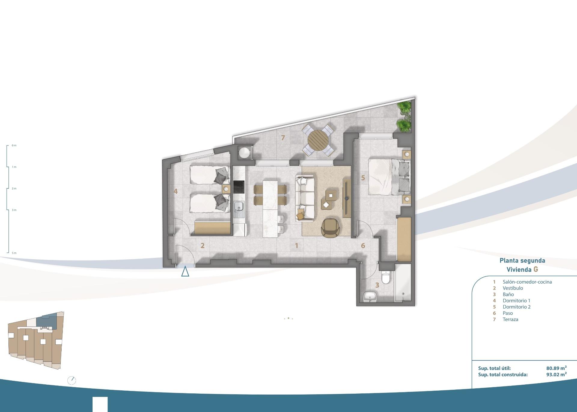 penthouse for sale in Playa Villananitos