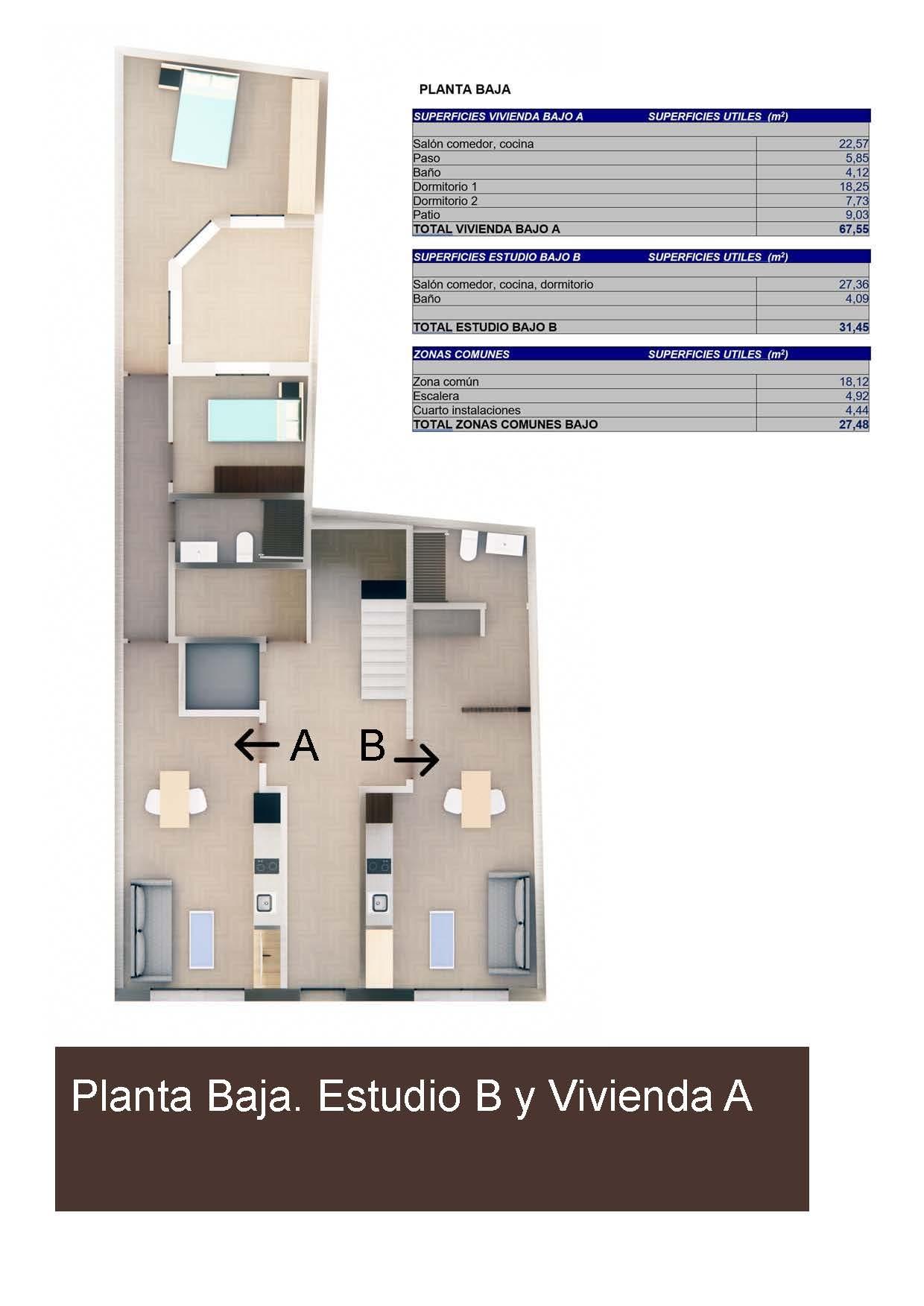 studio for sale in Centro