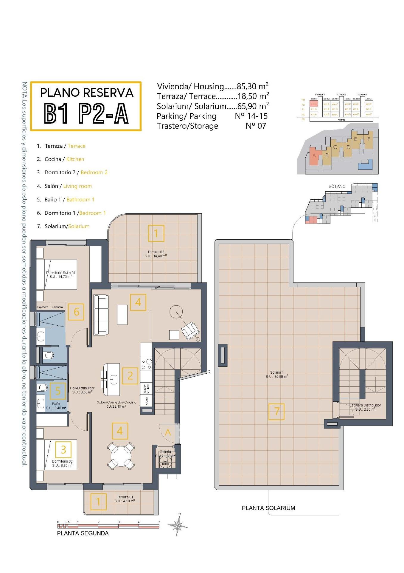 penthouse for sale in Serena Golf