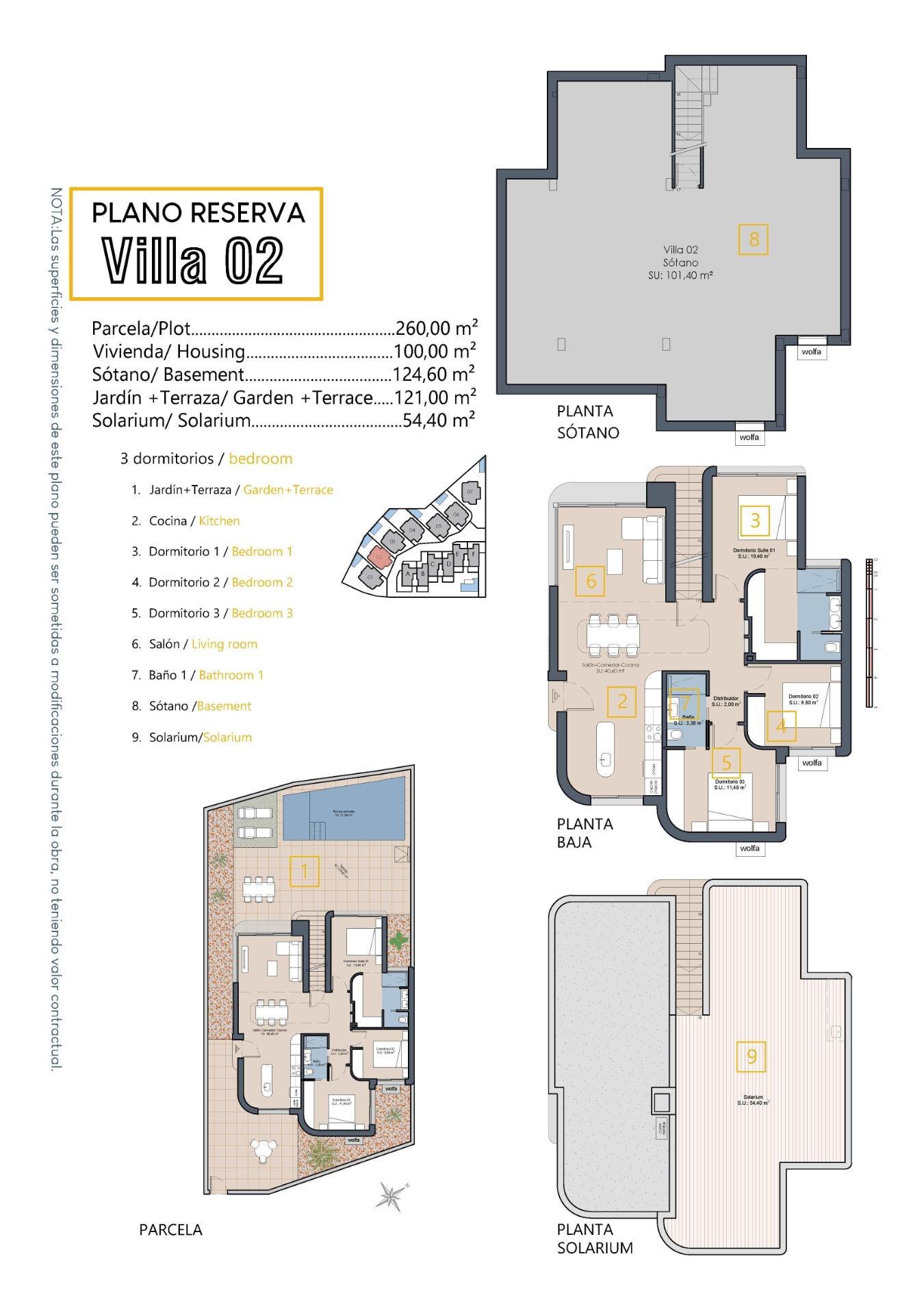 villa for sale in Serena Golf