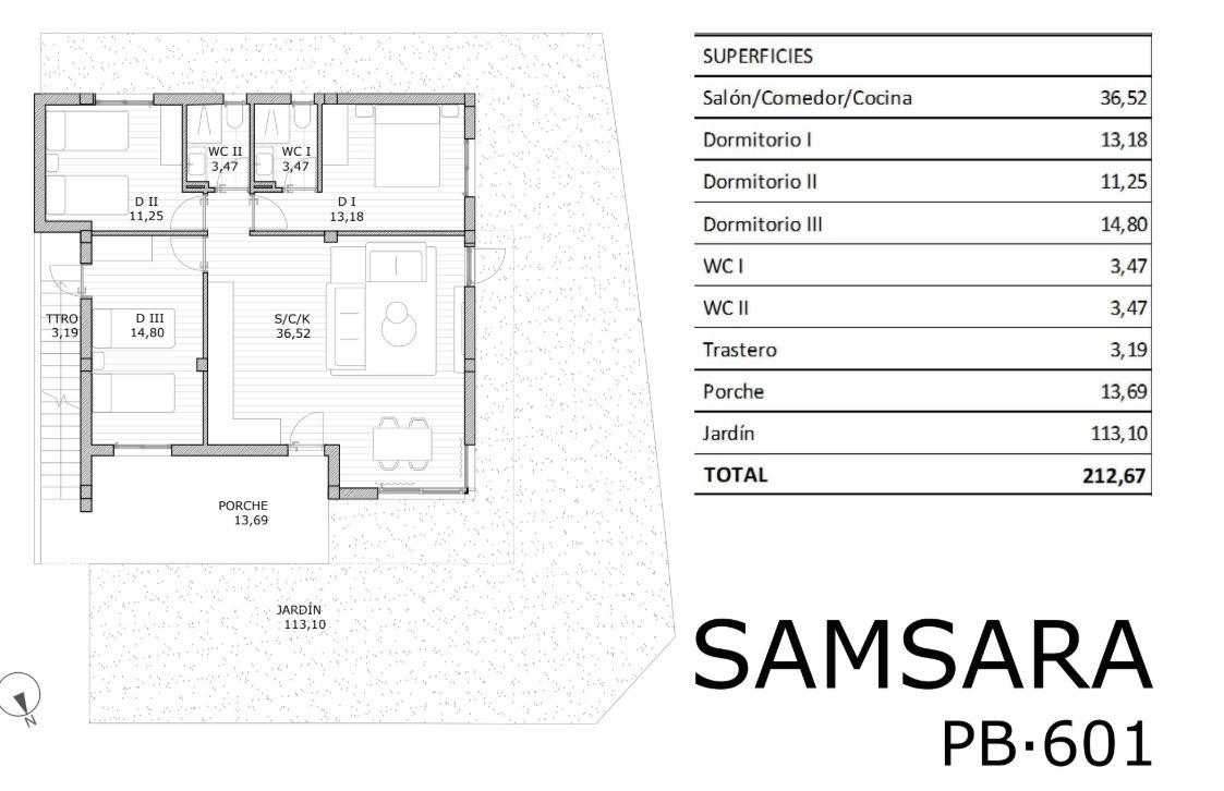 Ground Floor Bungalow for sale in Pueblo