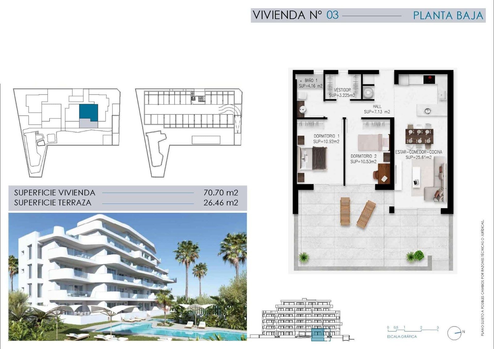 11-11 Apartment in Mil Palmeras – Pilar de La Horadada, Alicante – N9121