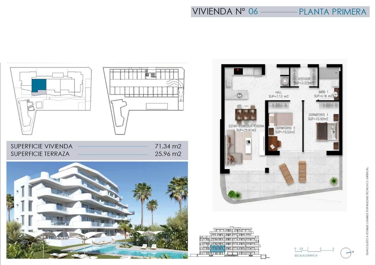 13-11 Apartment in Mil Palmeras – Pilar de La Horadada, Alicante – N9122