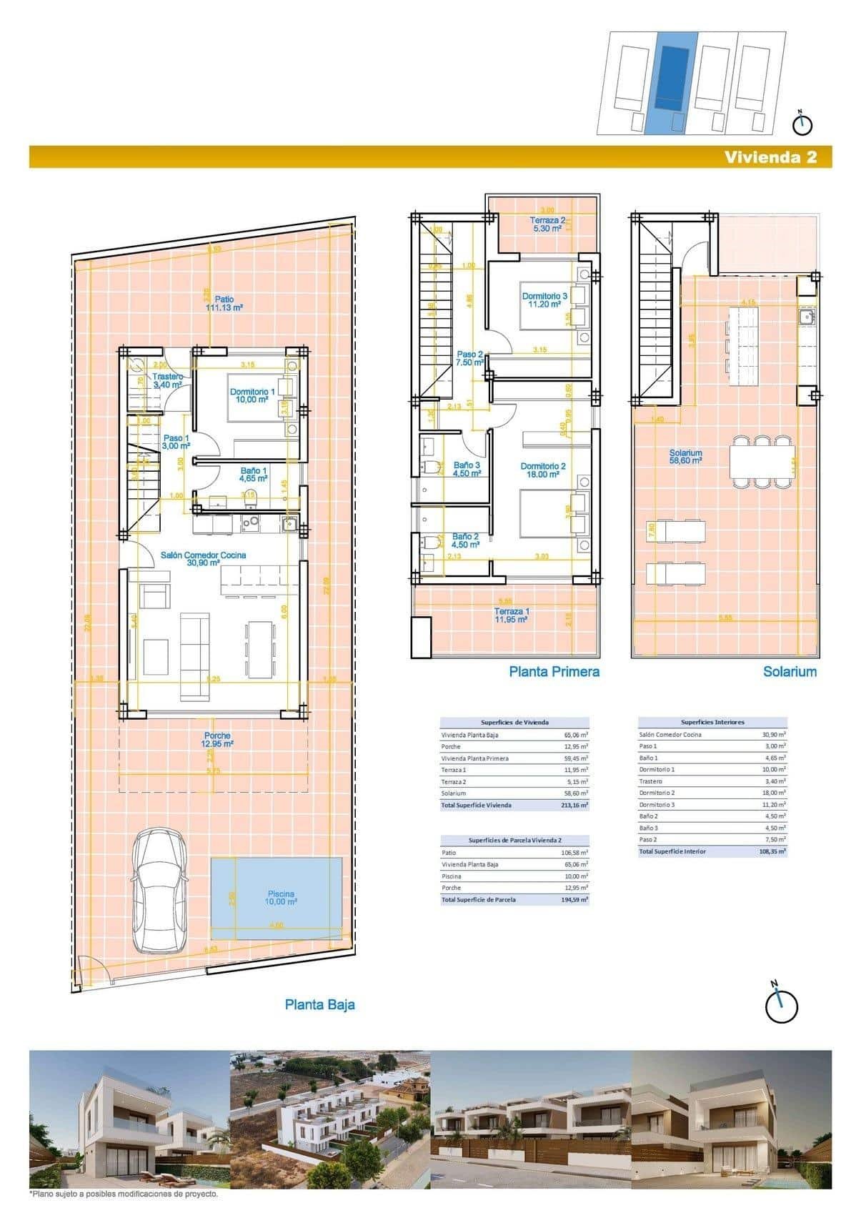 13-16 Villa in pueblo – Pilar de La Horadada, Alicante – N9659