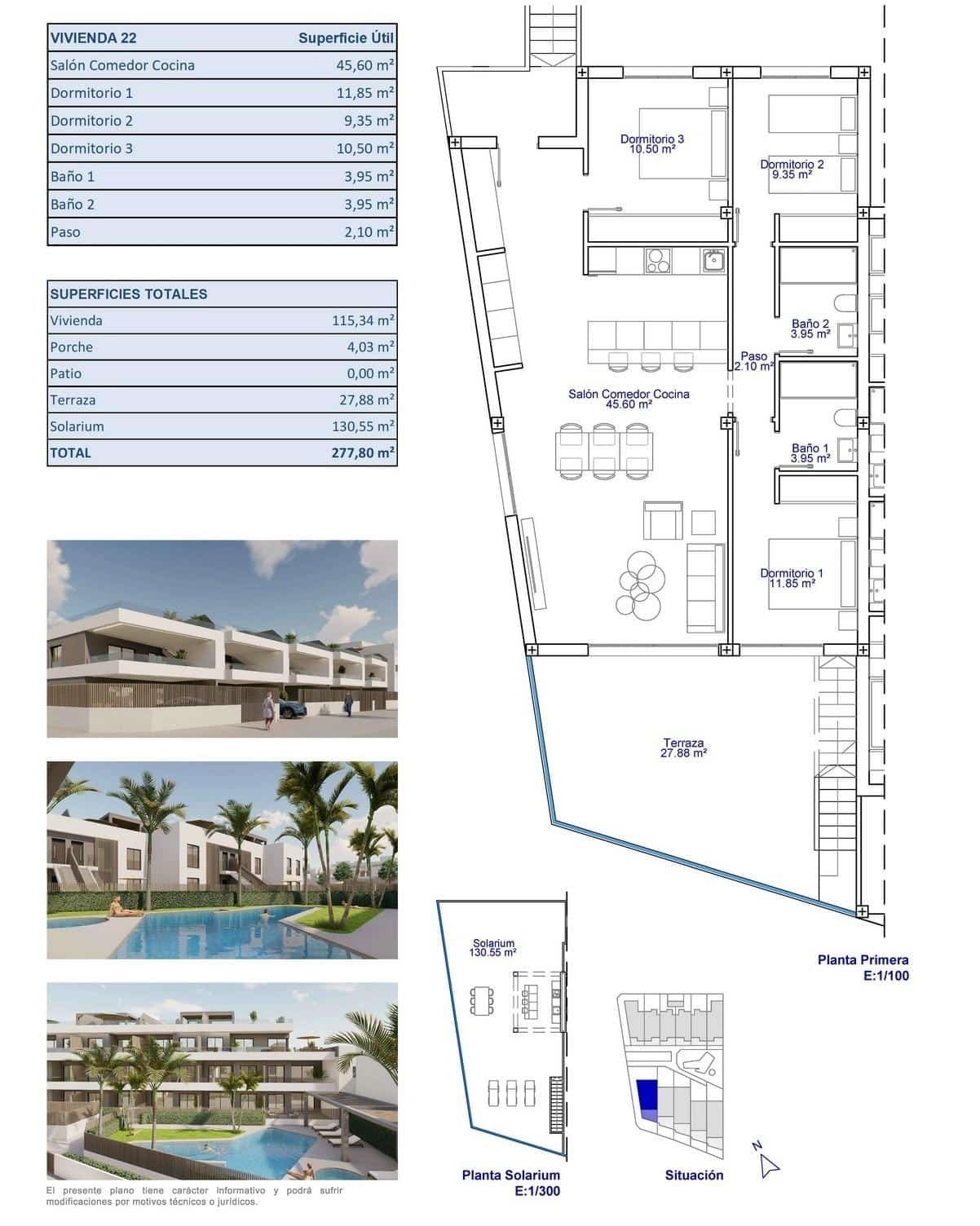14-14 Bungalow in pueblo – Pilar de La Horadada, Alicante – N9613