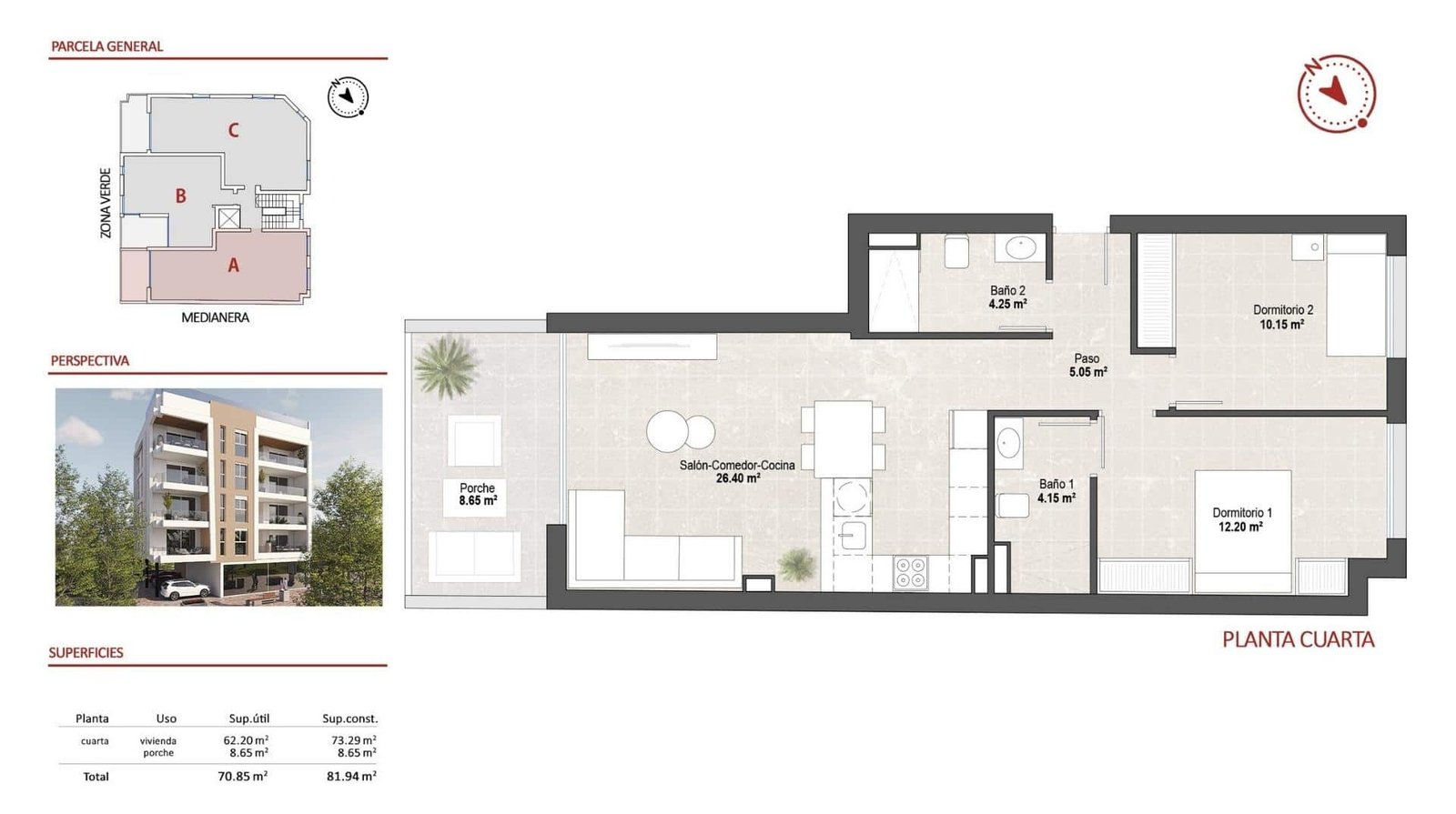 14-15 Penthouse in Lo Pagan – San Pedro del Pinatar, Murcia – N9573