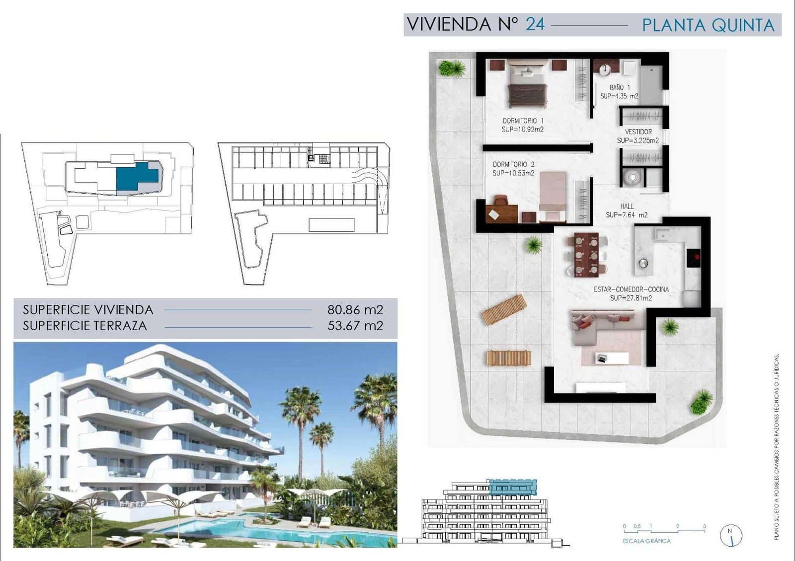 15-11 Penthouse in Mil Palmeras – Pilar de La Horadada, Alicante – N9123