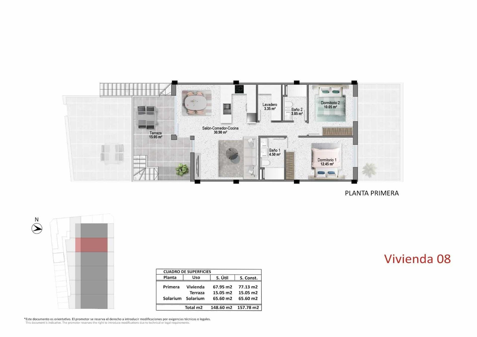 15-12 Bungalow in pueblo – Pilar de La Horadada, Alicante – N8831