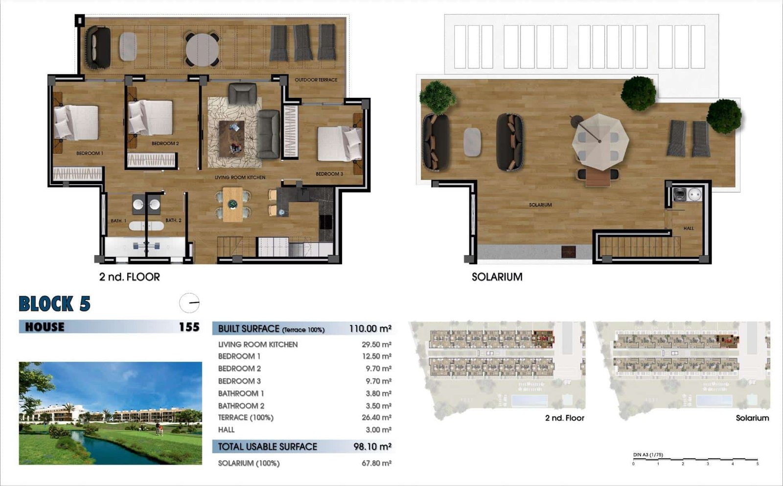 16-19 Penthouse in La Serena Golf – Los Alcazares, Murcia – N8130