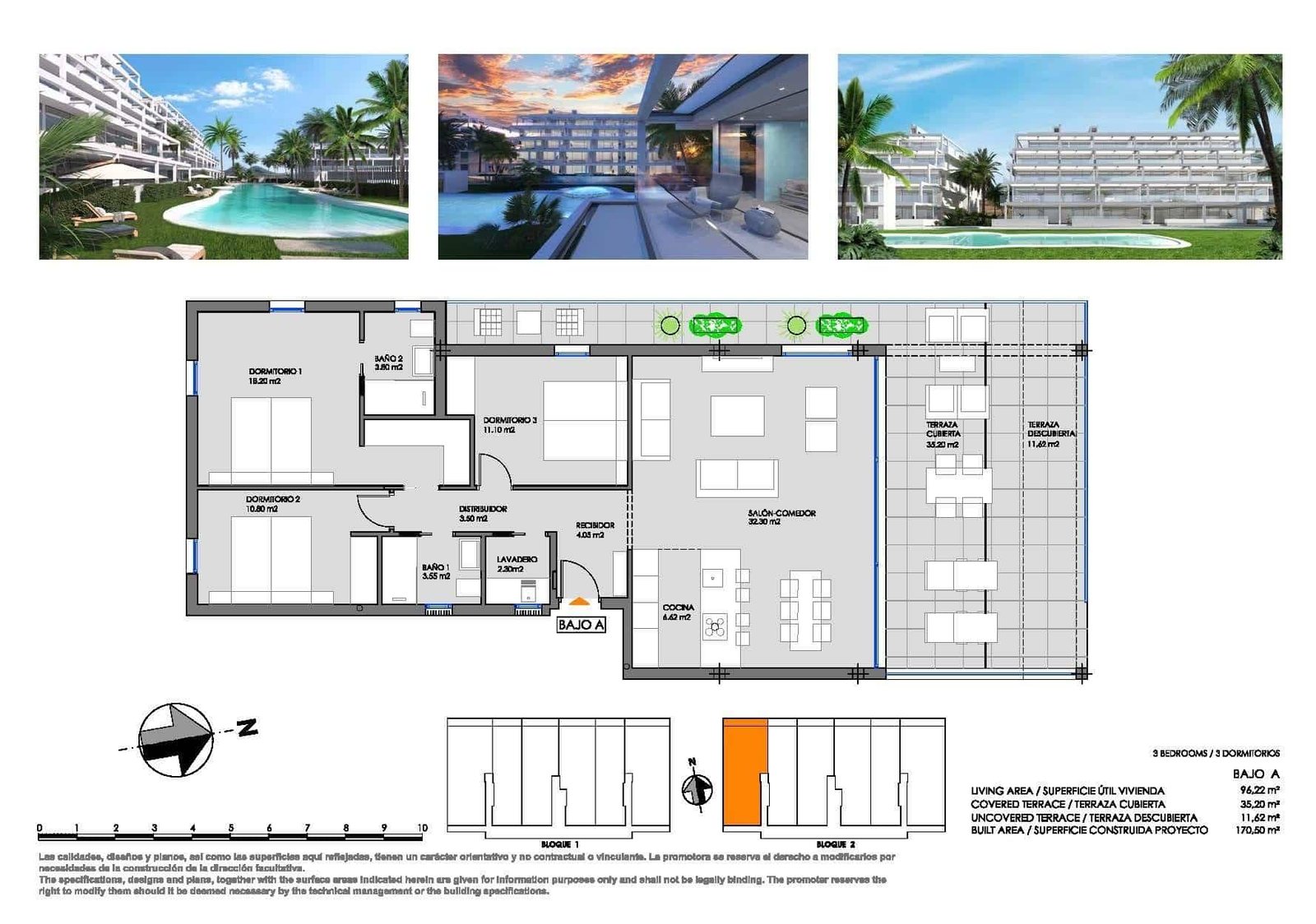 21-19 Apartment in Mar De Cristal – Cartagena, Murcia – N9037
