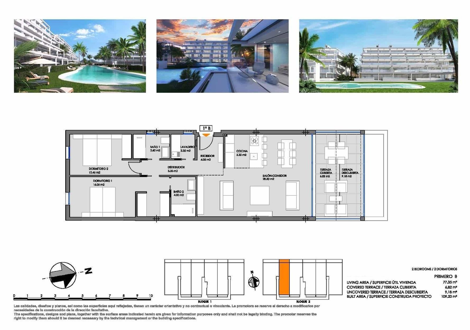21-19 Apartment in Mar De Cristal – Cartagena, Murcia – N9038