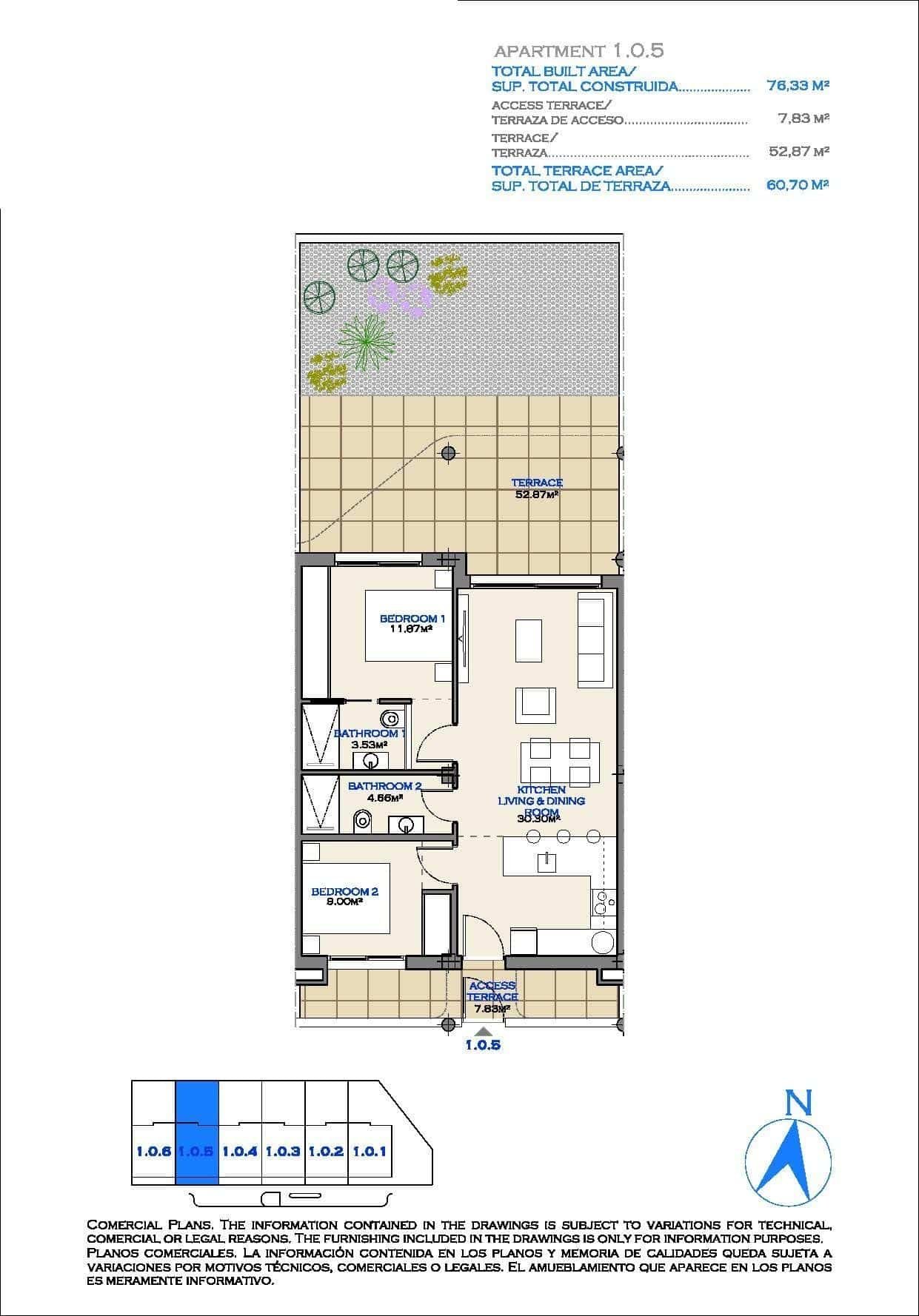 22-14 Apartment in Serena Golf – Los Alcazares, Murcia – N9723