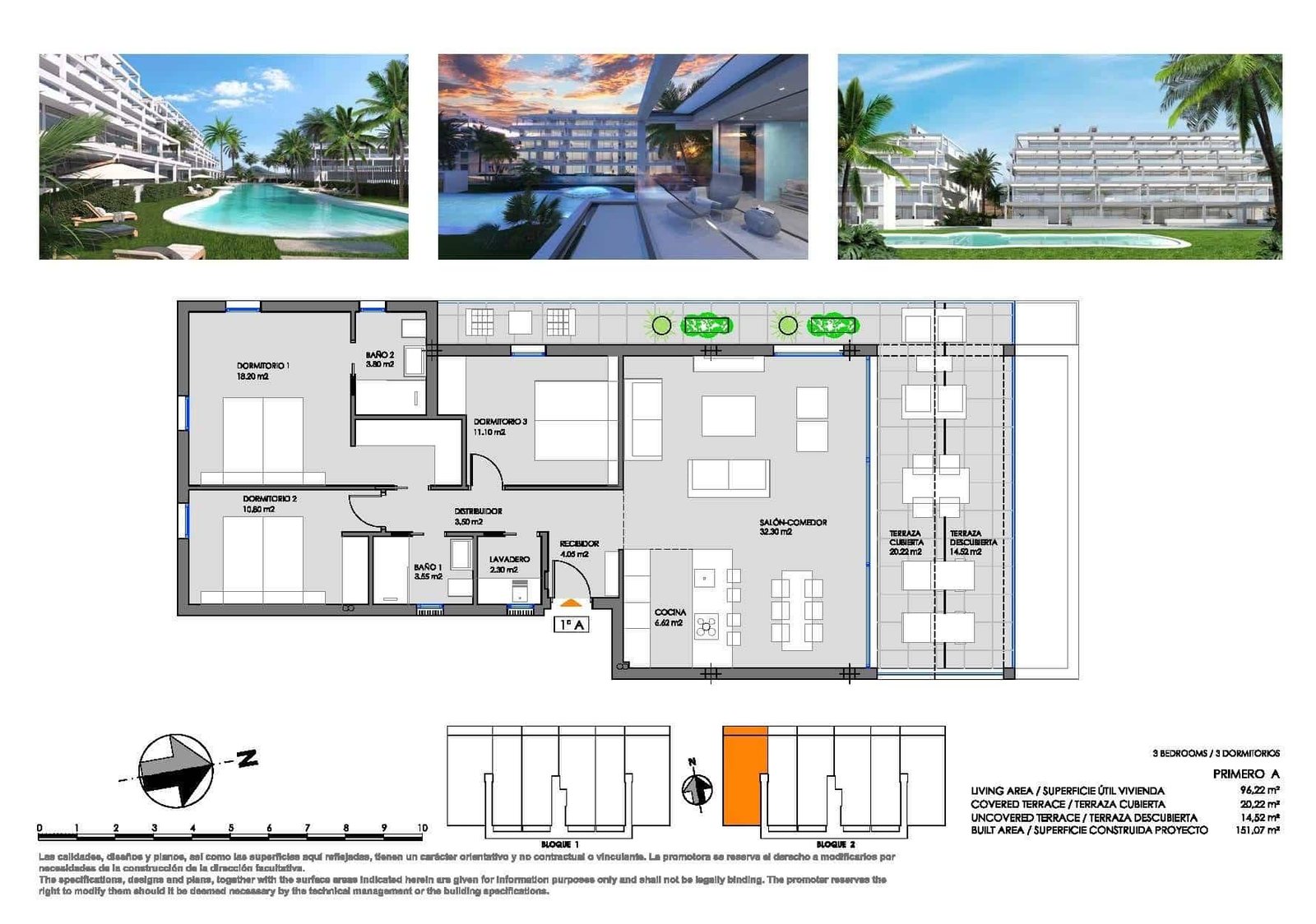 23-19 Apartment in Mar De Cristal – Cartagena, Murcia – N9039