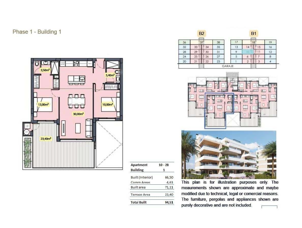 24-19 Apartment in Santa Rosalia Lake and Life Resort – Torre Pacheco, Murcia – SP1622