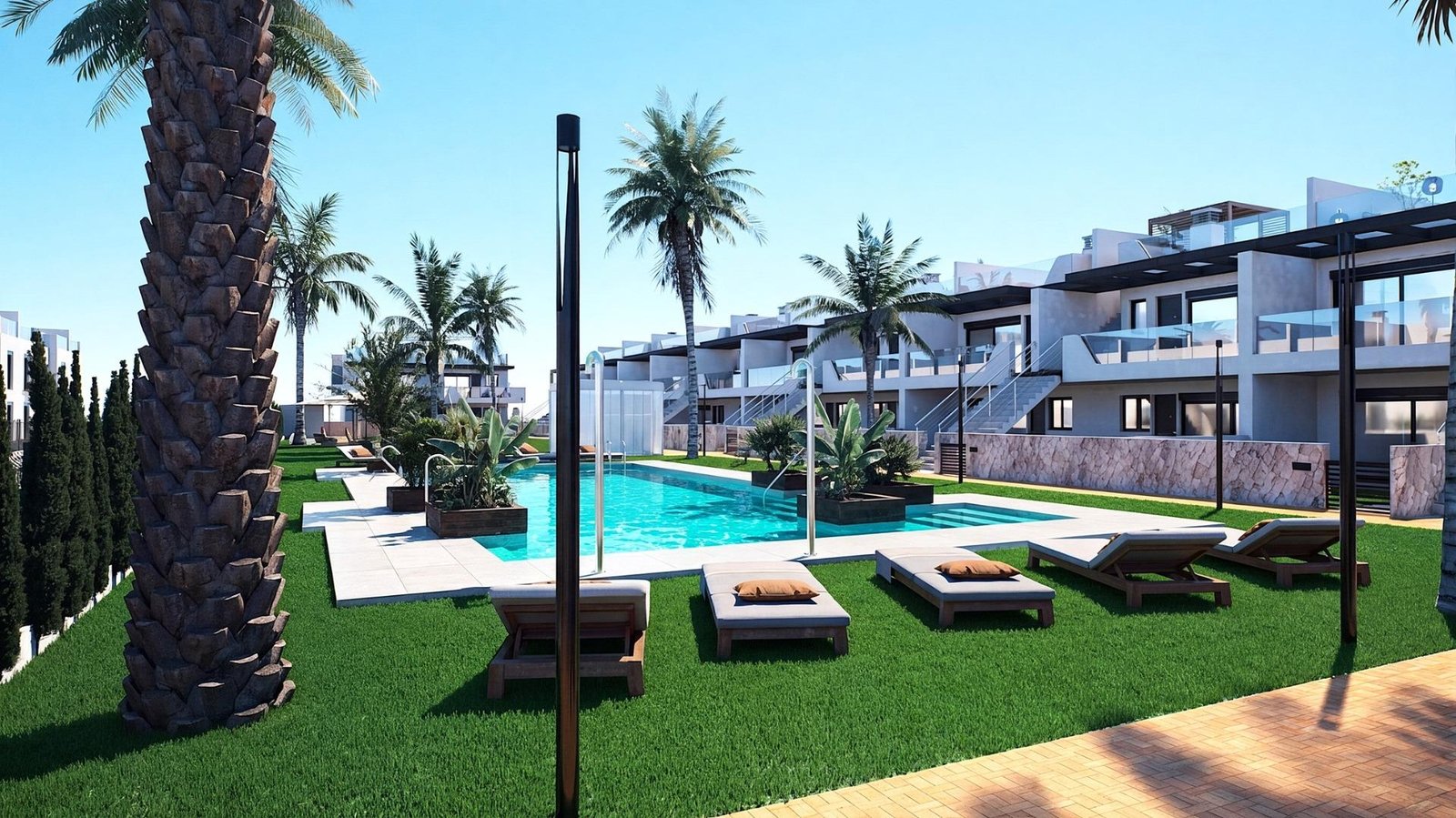 31-6 Bungalow in pueblo – Pilar de La Horadada, Alicante – N9692