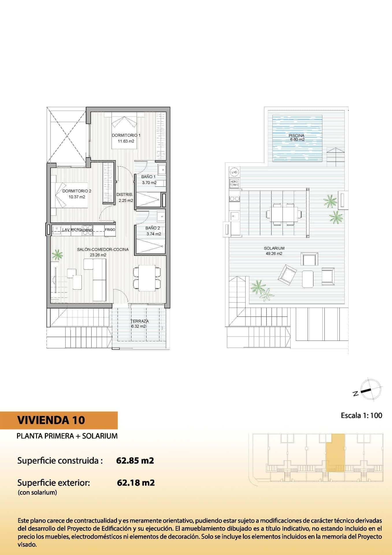 35-18 Bungalow in El Salero – San Pedro del Pinatar, Murcia – N9703