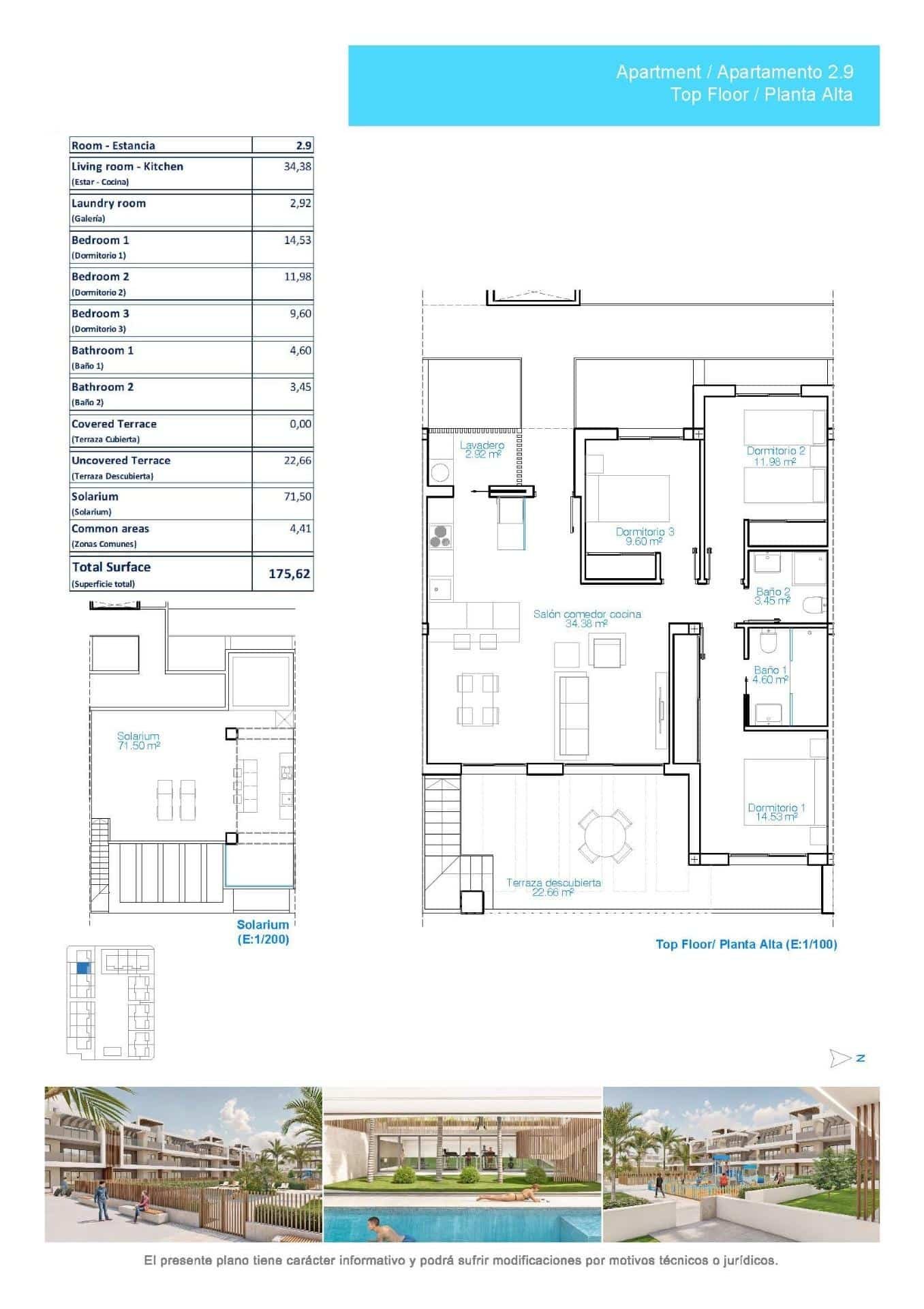 46-14 Penthouse in Playa de las Higuericas – Pilar de La Horadada, Alicante – N8810