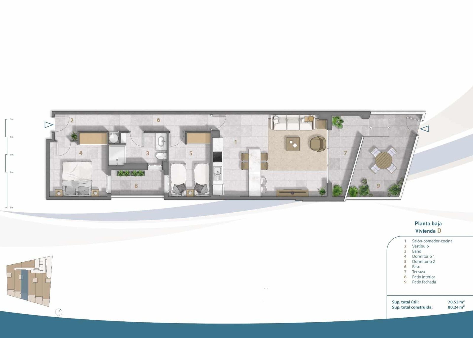5-12 Apartment in Playa Villananitos – San Pedro del Pinatar, Murcia – N8376