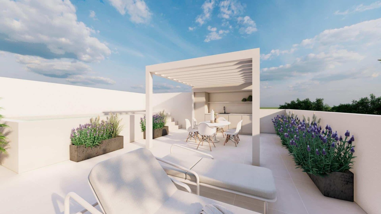 5-13 Bungalow in pueblo – Pilar de La Horadada, Alicante – N9392