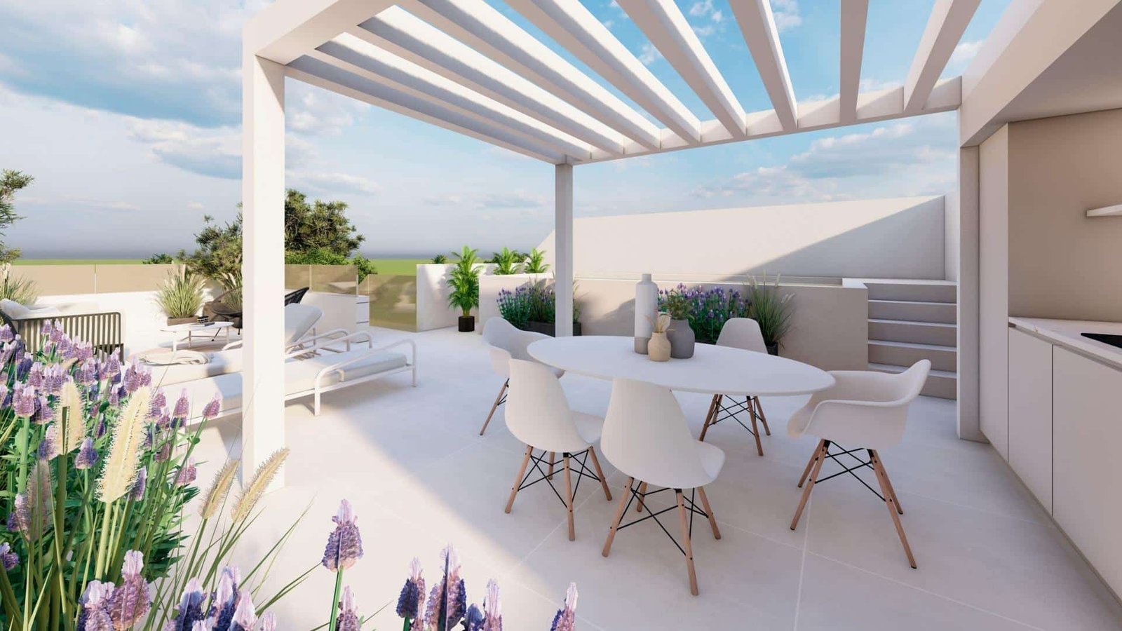 5-6 Bungalow in pueblo – Pilar de La Horadada, Alicante – N9392