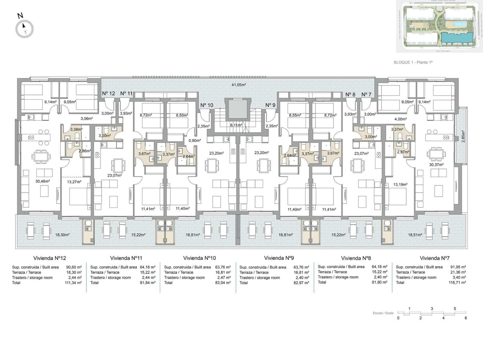 6-10 Apartment in Pilar De La Horadada – Pilar de La Horadada, Alicante – N7719