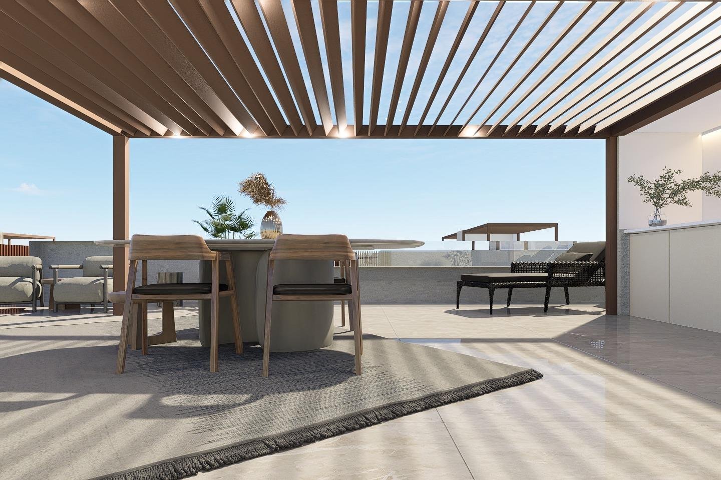 6-16 Bungalow in pueblo – Pilar de La Horadada, Alicante – N8813