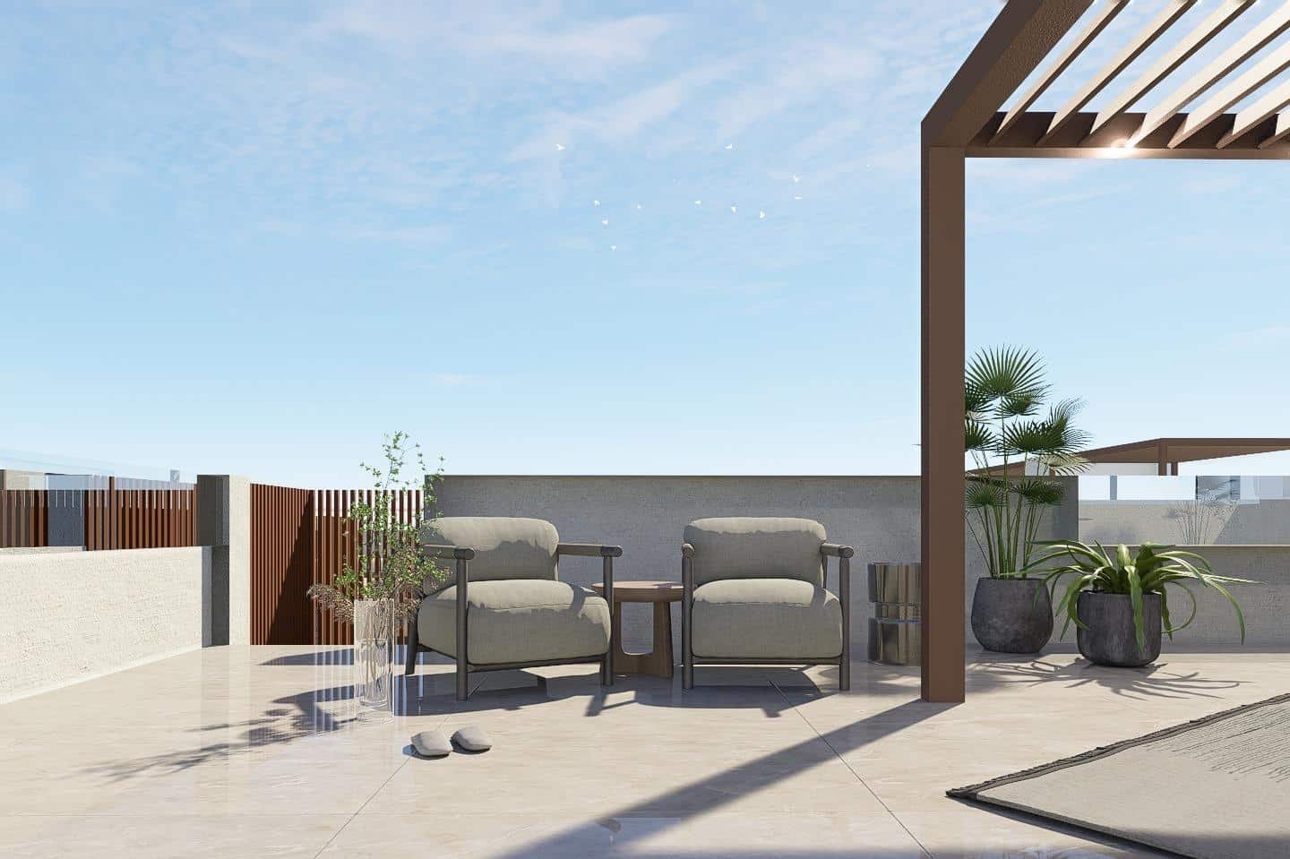6-17 Bungalow in pueblo – Pilar de La Horadada, Alicante – N8813