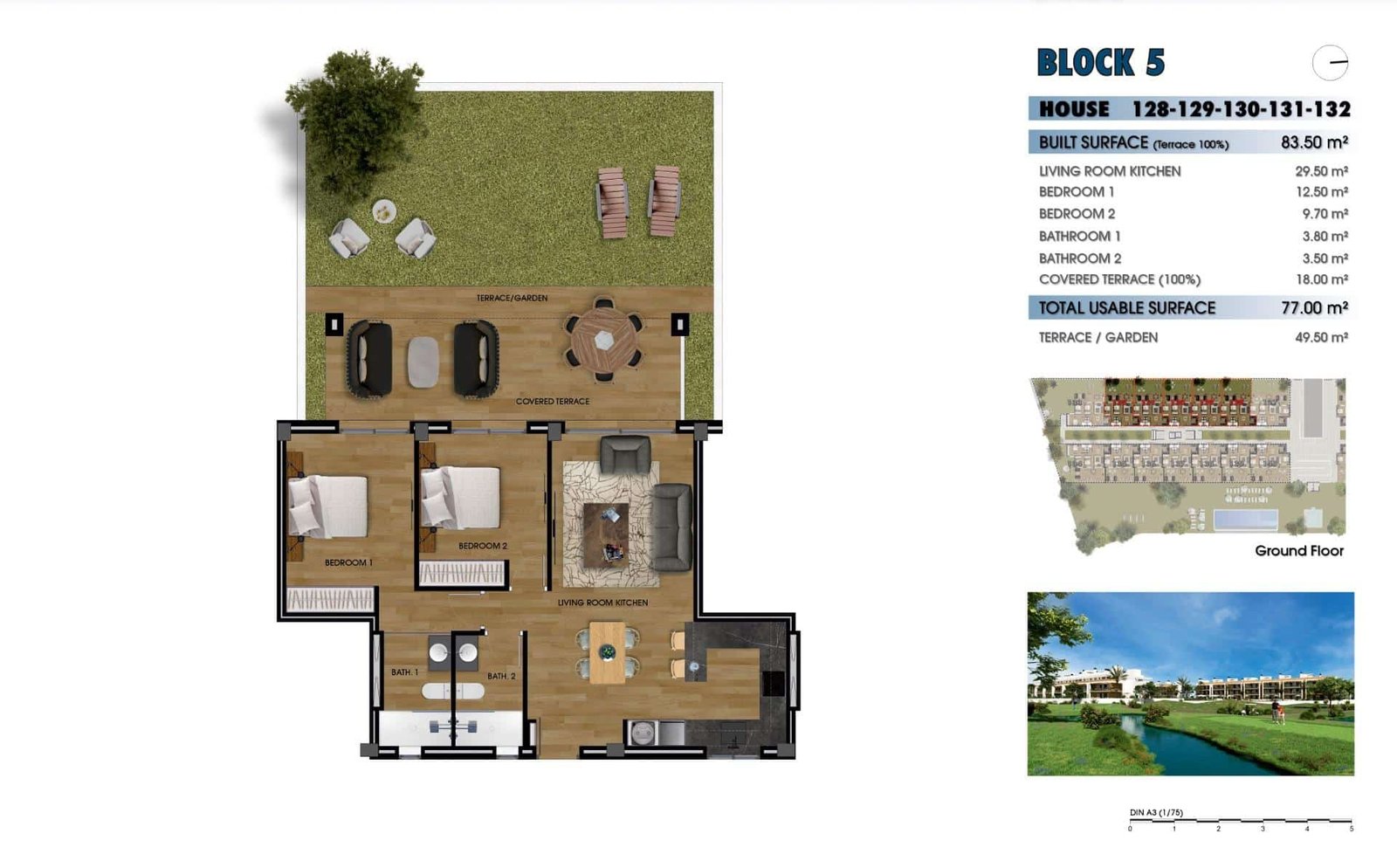 6-19 Apartment in La Serena Golf – Los Alcazares, Murcia – N8126