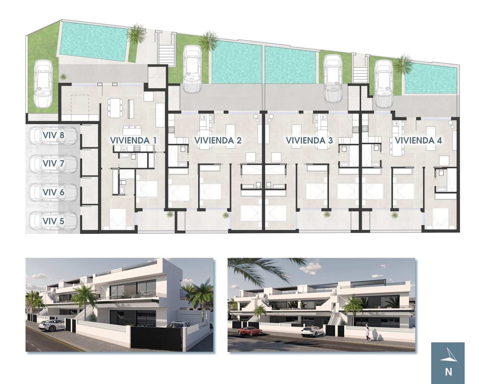 6-8 Bungalow in Las Esperanzas – San Pedro del Pinatar, Murcia – N8090