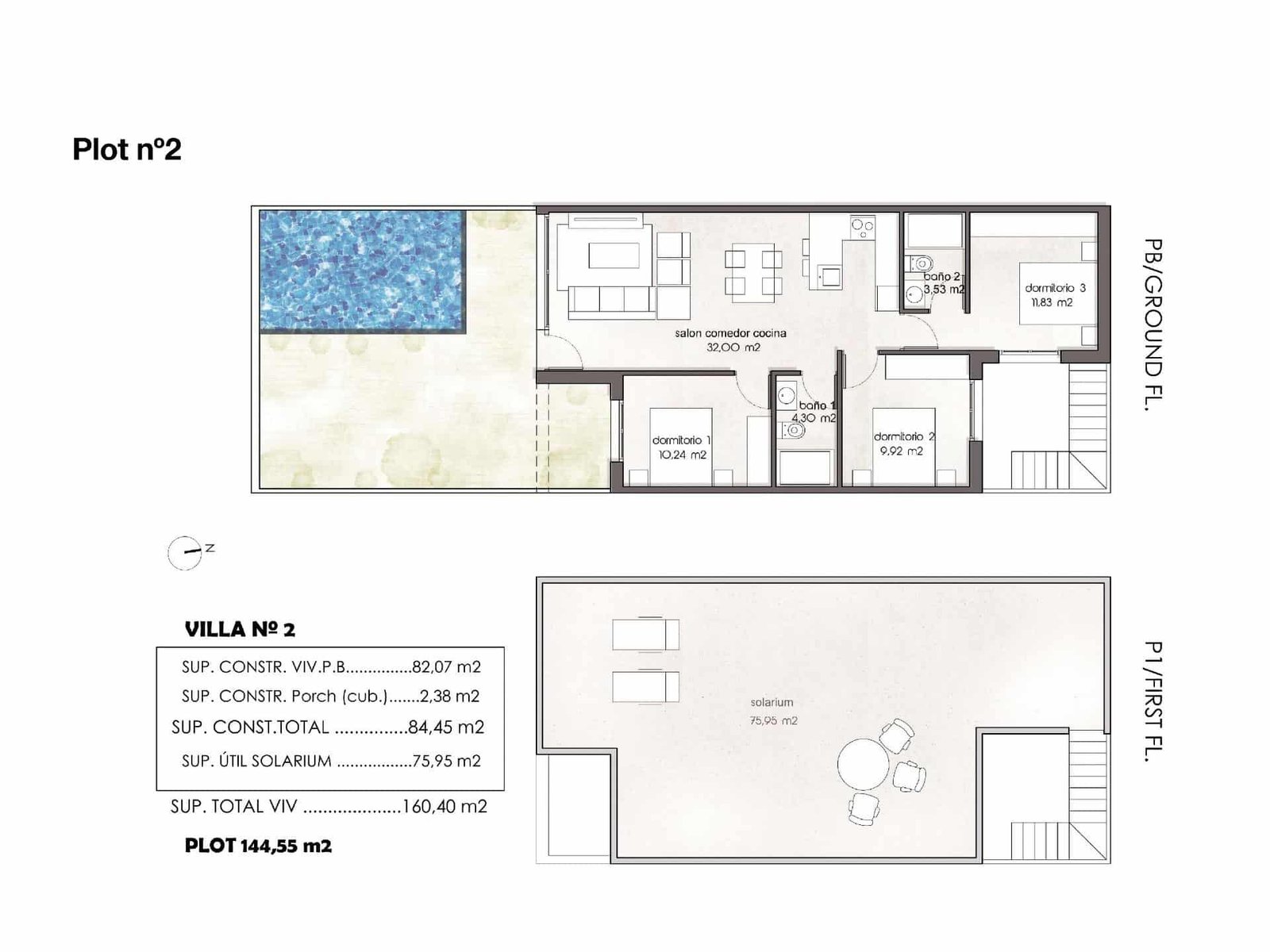 8-6 Town House in Pilar De La Horadada – Pilar de La Horadada, Alicante – N7906