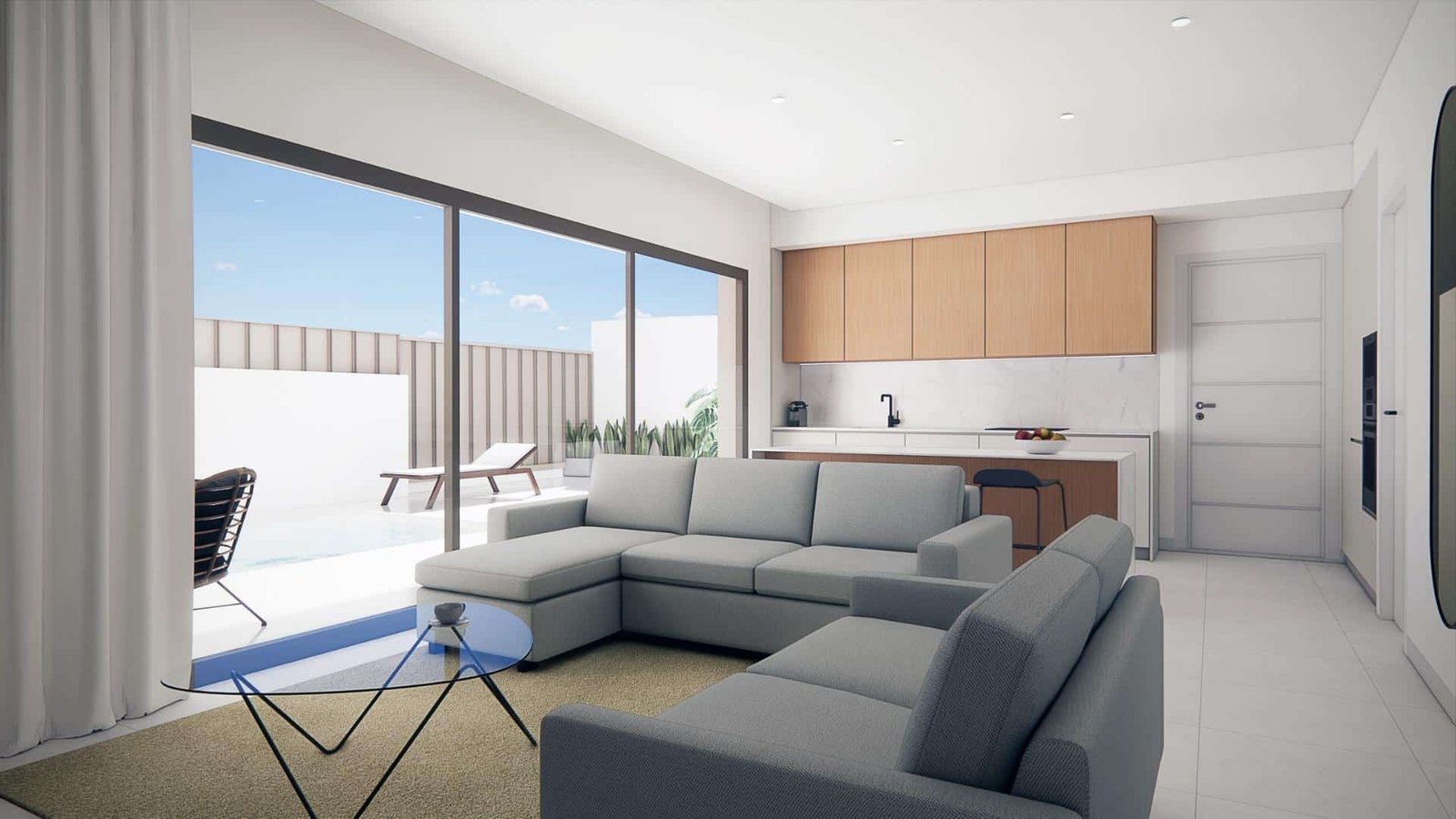 8-9 Bungalow in pueblo – Pilar de La Horadada, Alicante – N9629