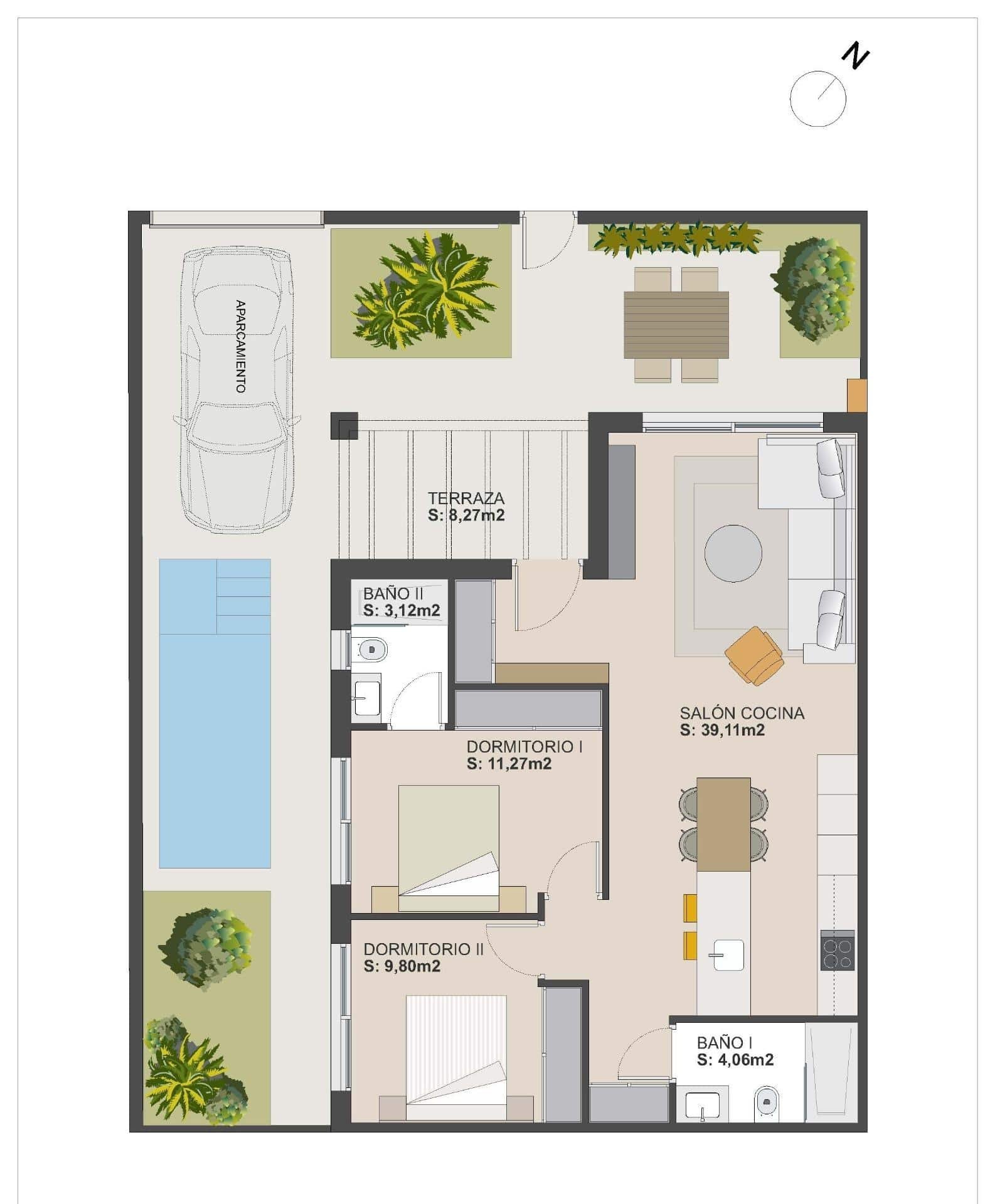 9-17 Quad House in El Alba – Torre Pacheco, Murcia – N9722