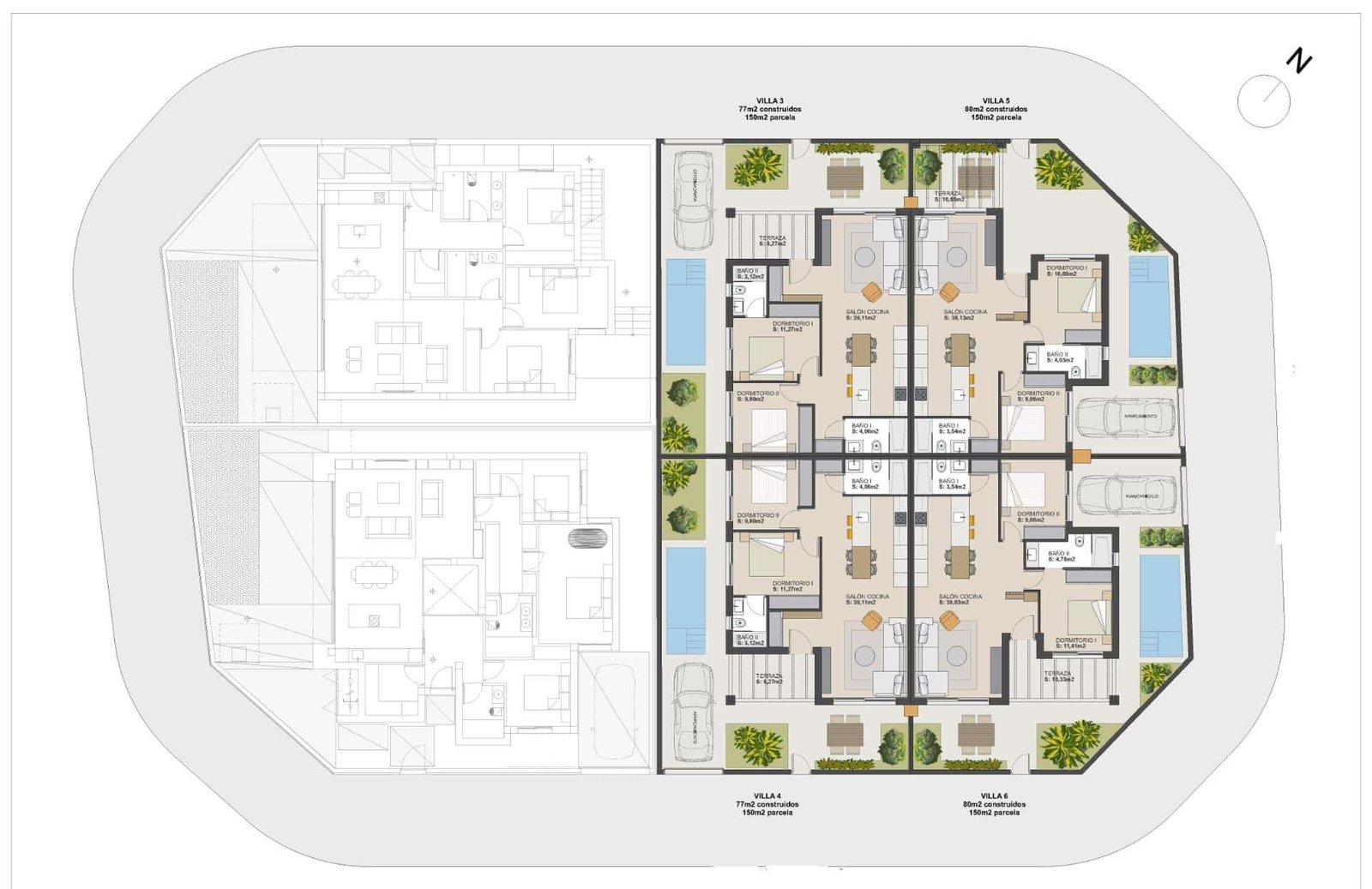 9-18 Quad House in El Alba – Torre Pacheco, Murcia – N9722