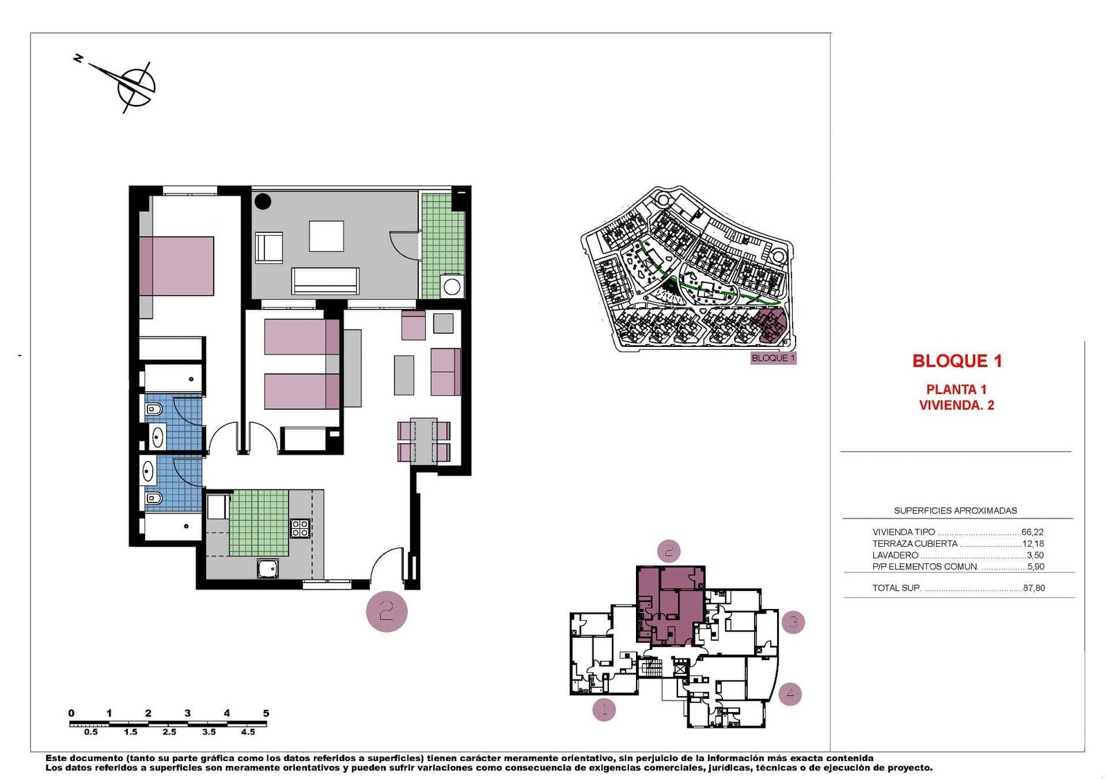 9-7 Apartment in Mil Palmeras – Pilar de La Horadada, Alicante – N8576