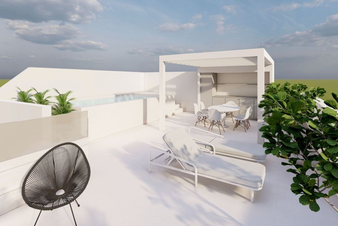 Bungalow in pueblo – Pilar de La Horadada, Alicante – N9391