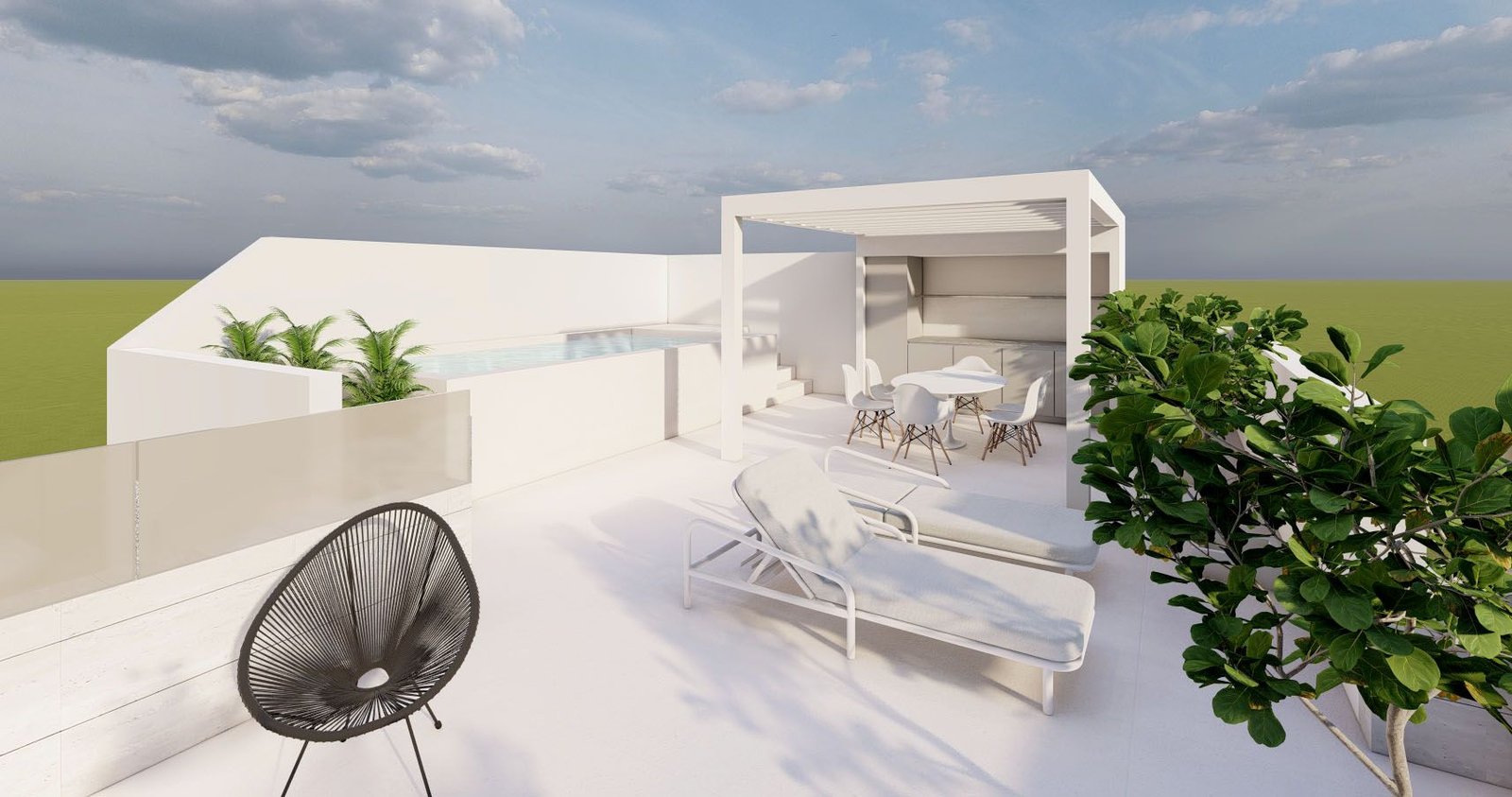 N9391-10 Bungalow in pueblo – Pilar de La Horadada, Alicante – N9391