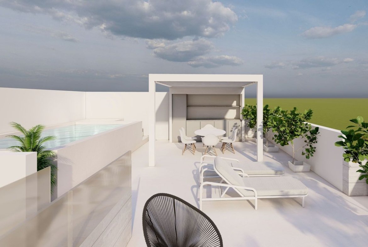 Bungalow in pueblo – Pilar de La Horadada, Alicante – N9392