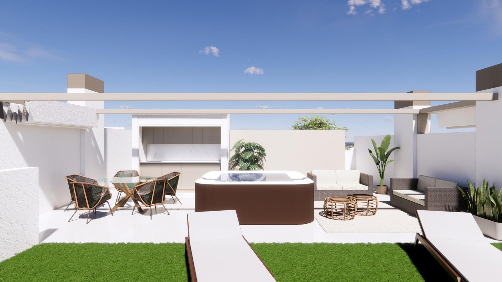 N9628-16 Bungalow in pueblo – Pilar de La Horadada, Alicante – N9628