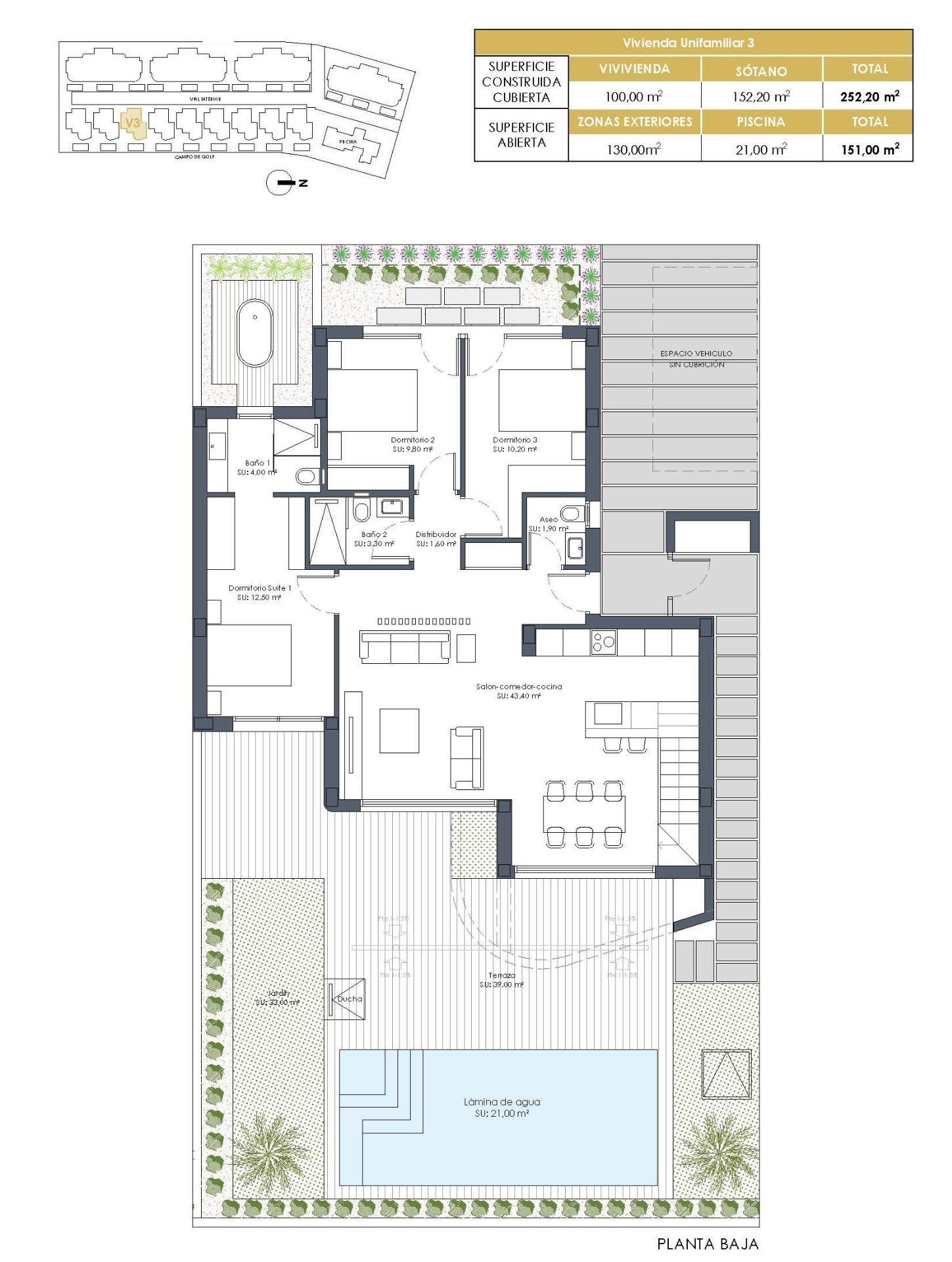 N9674-6 Villa in Serena Golf – Los Alcazares, Murcia – N9674